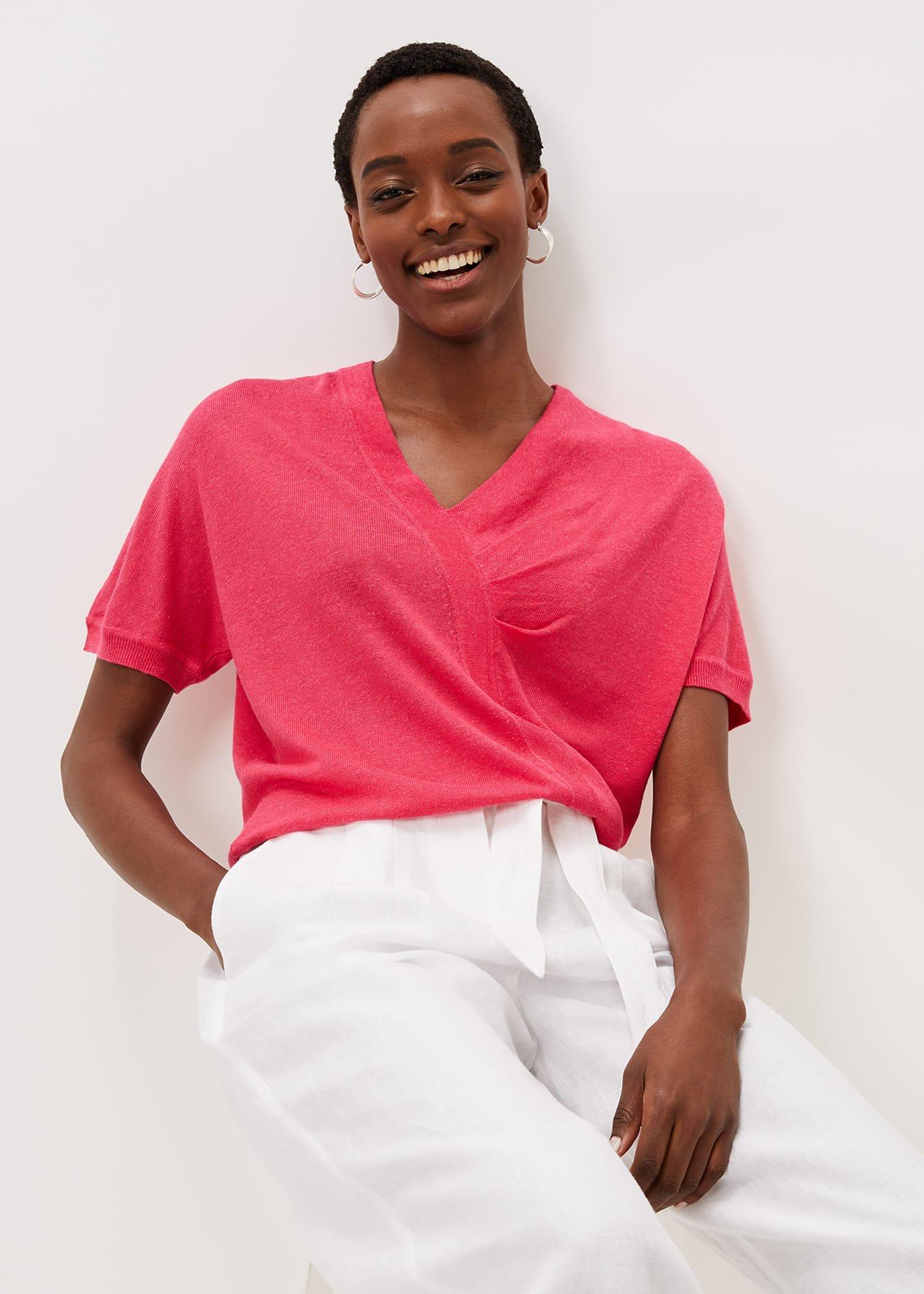 Josie Linen Knit Top