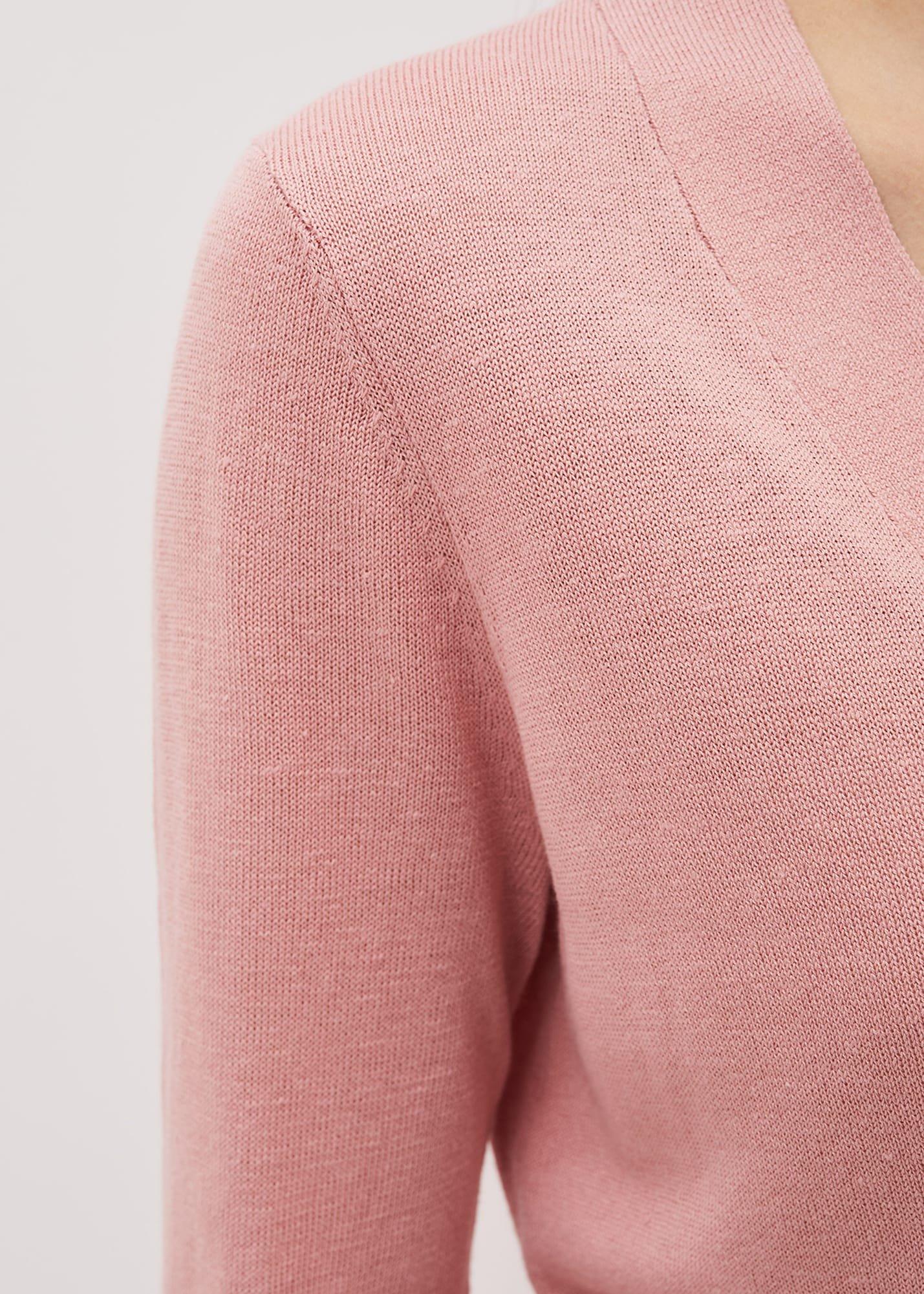 Camille Linen Longline Cardigan