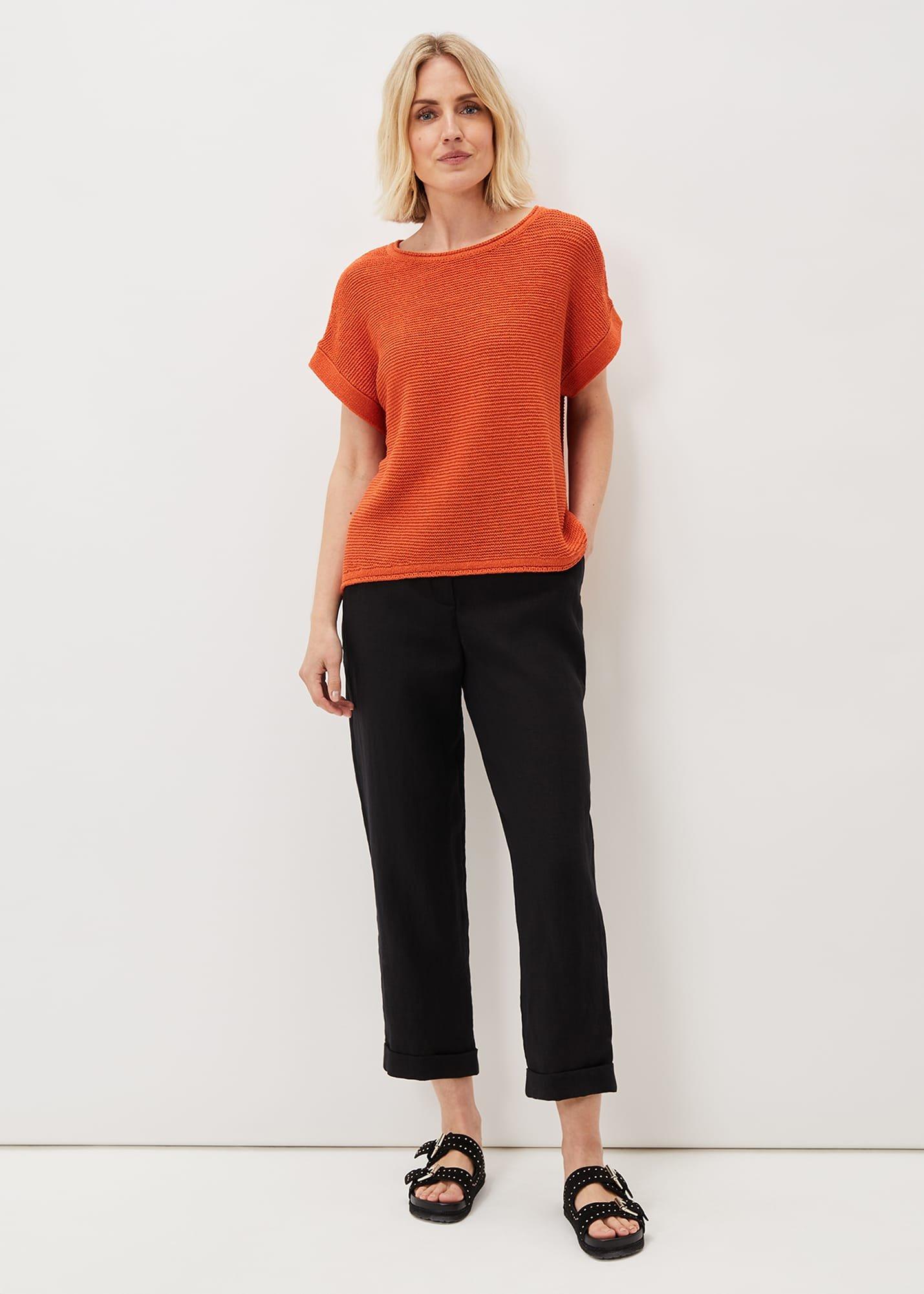 Lisa Short Sleeve Tape Knit