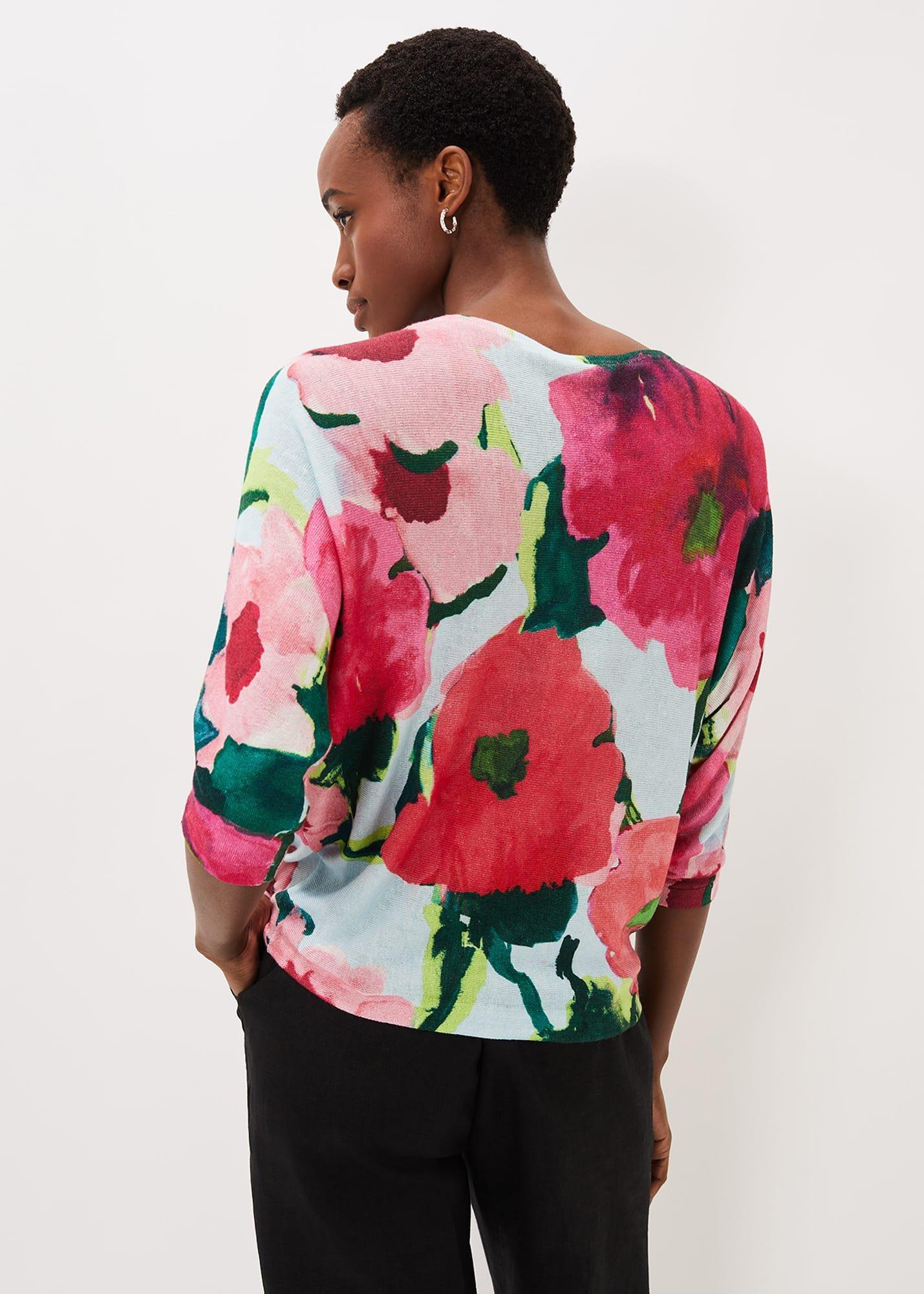 Lanan Linen Floral Jumper