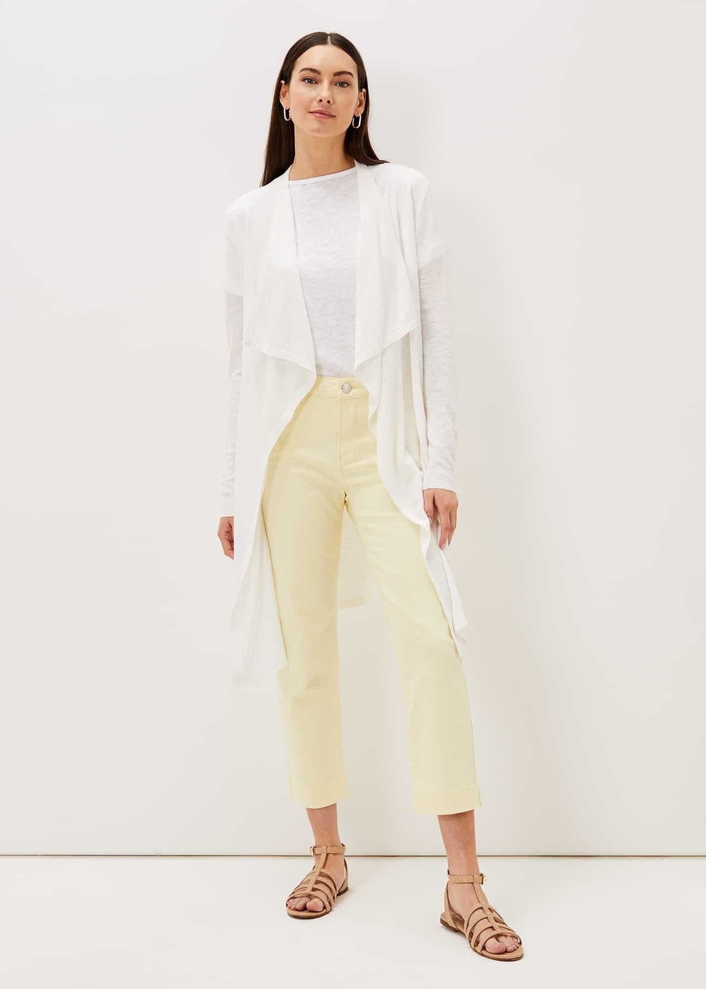 Sola Waterfall Linen Cardigan