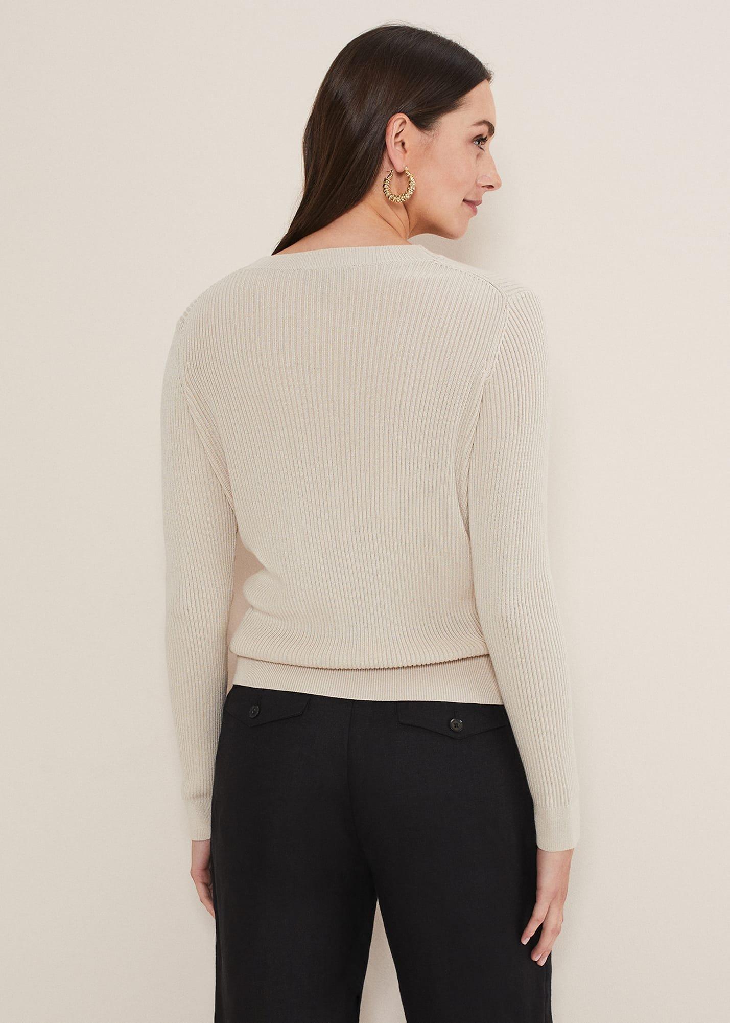 Caryl Ribbed Cardigan