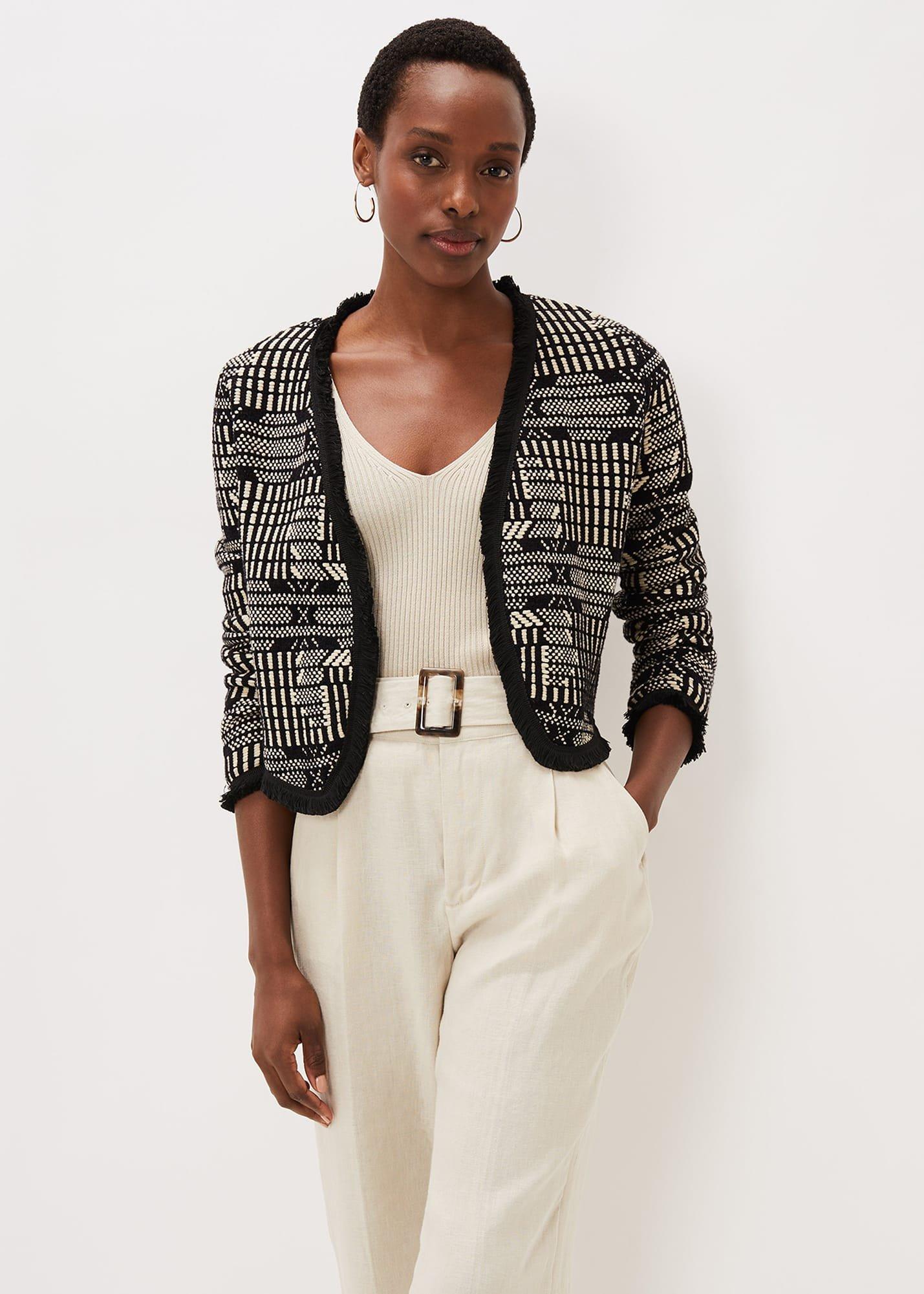 Samie Ikat Knitted Jacket