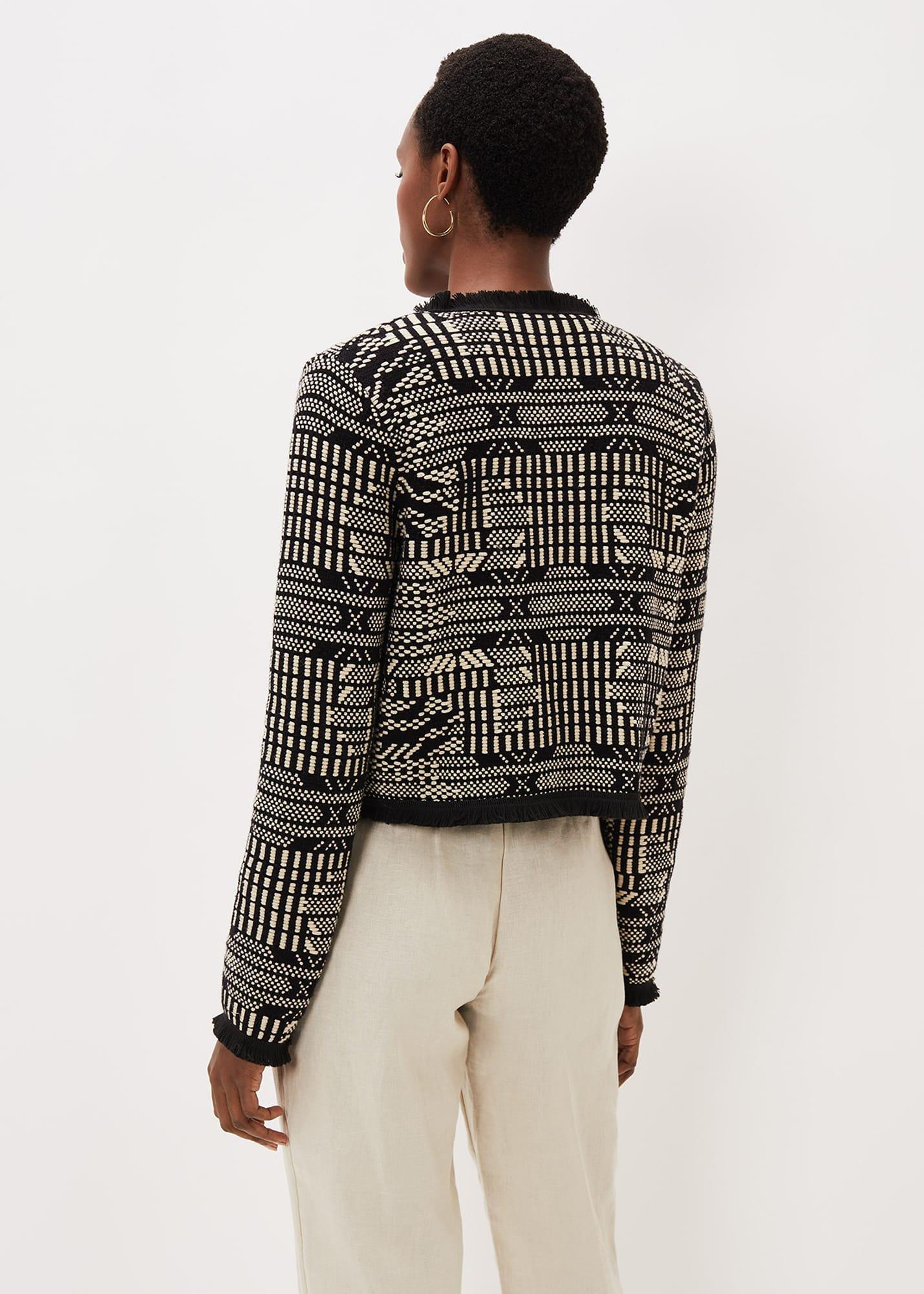Samie Ikat Knitted Jacket
