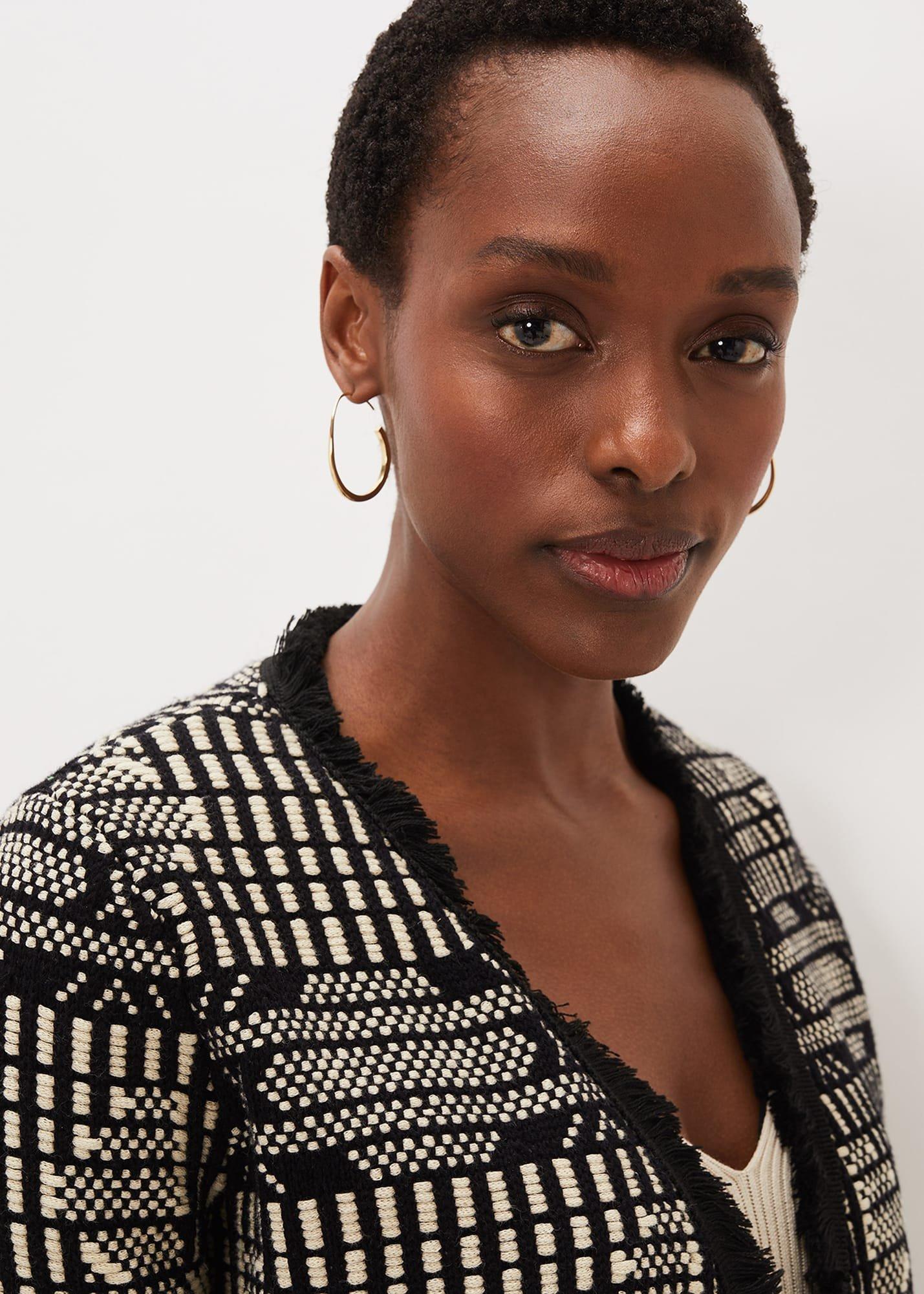 Samie Ikat Knitted Jacket