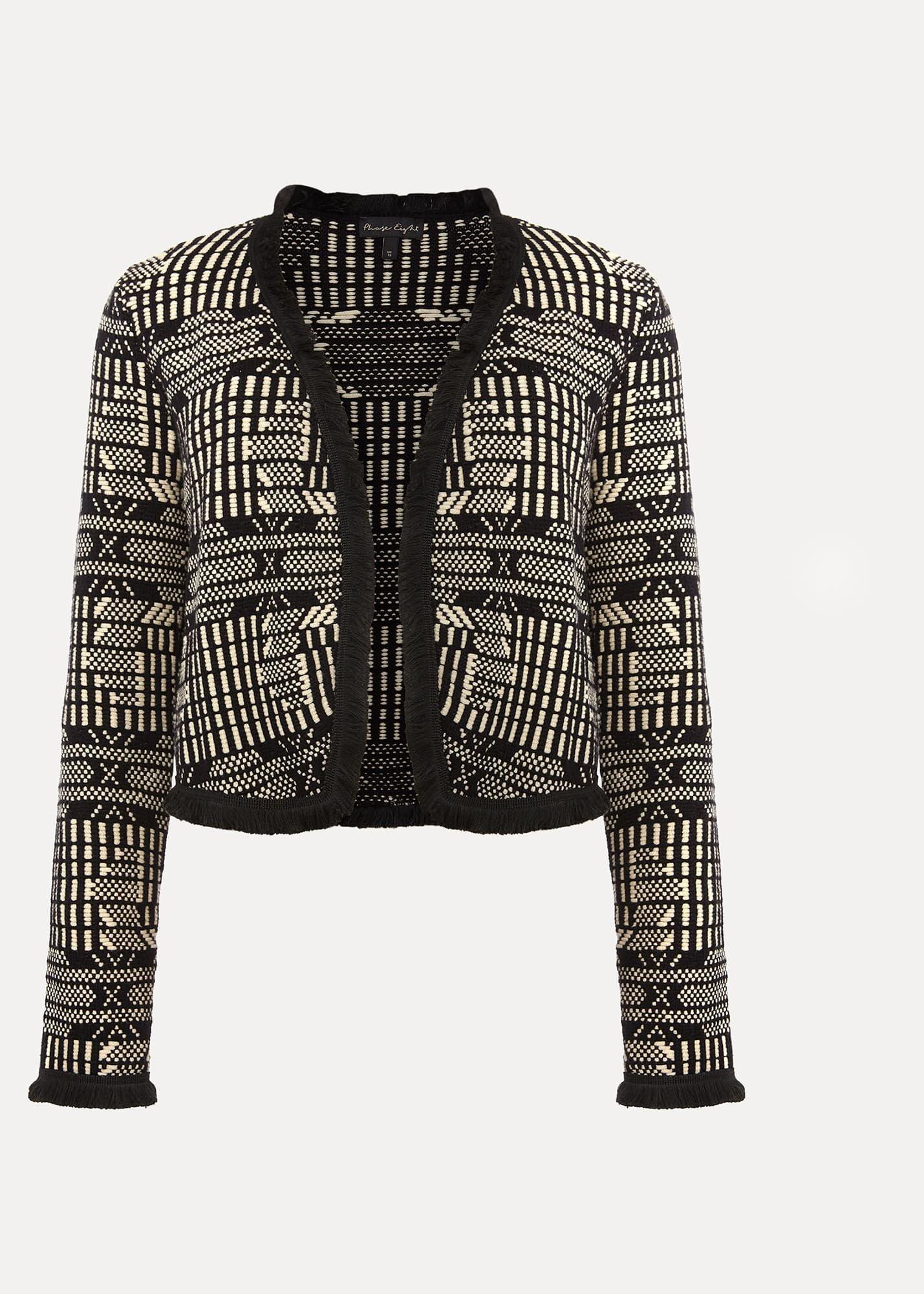 Samie Ikat Knitted Jacket