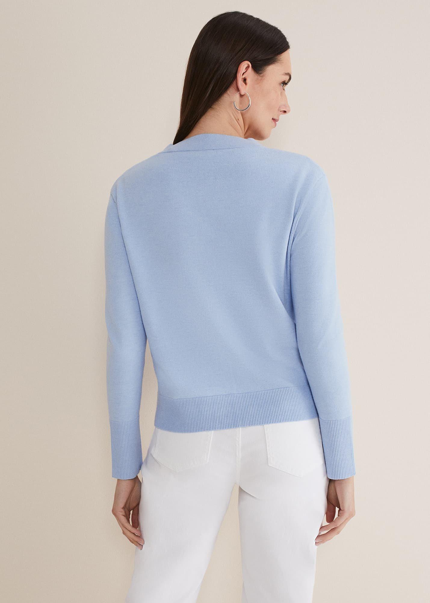 Ima Fine Knit V- Neck Cardigan