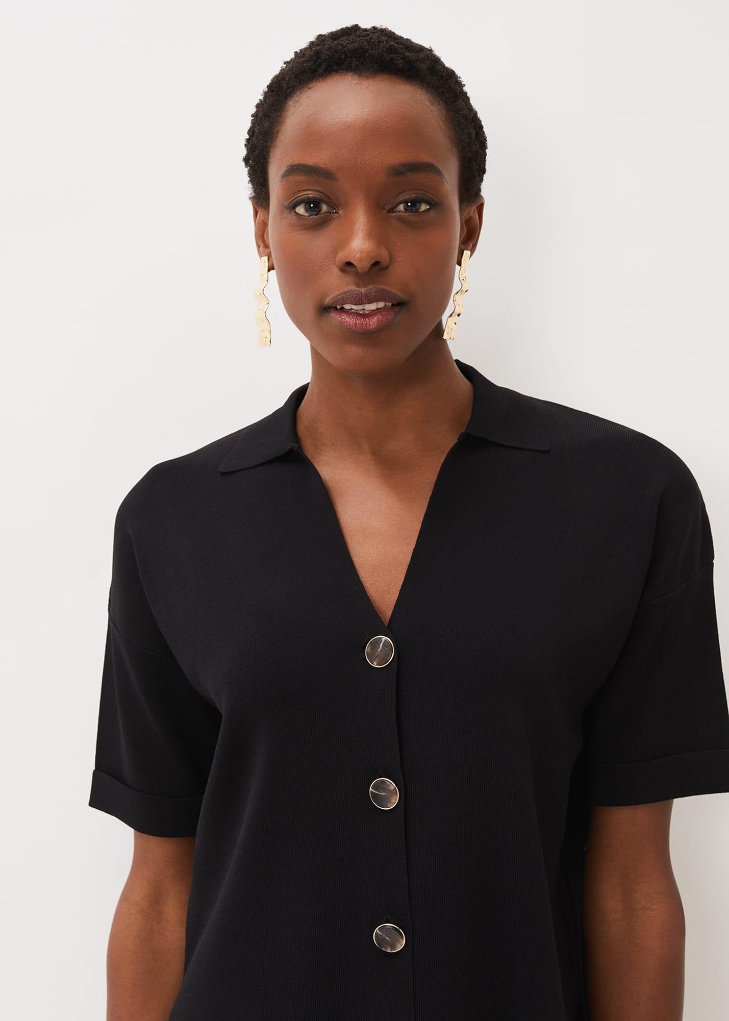 Mae Button Down Knit