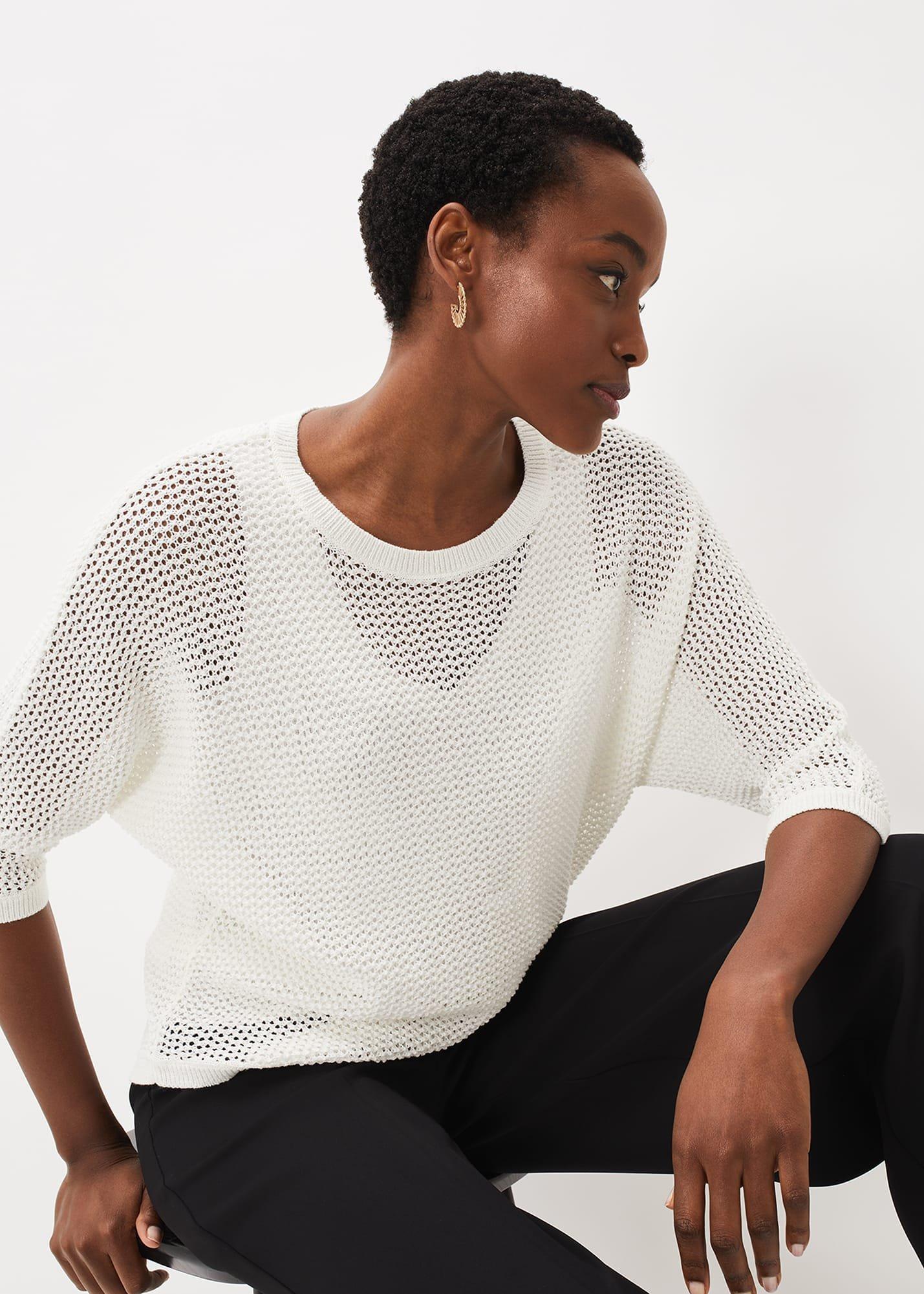 Tanah Honeycomb Stitch Knit