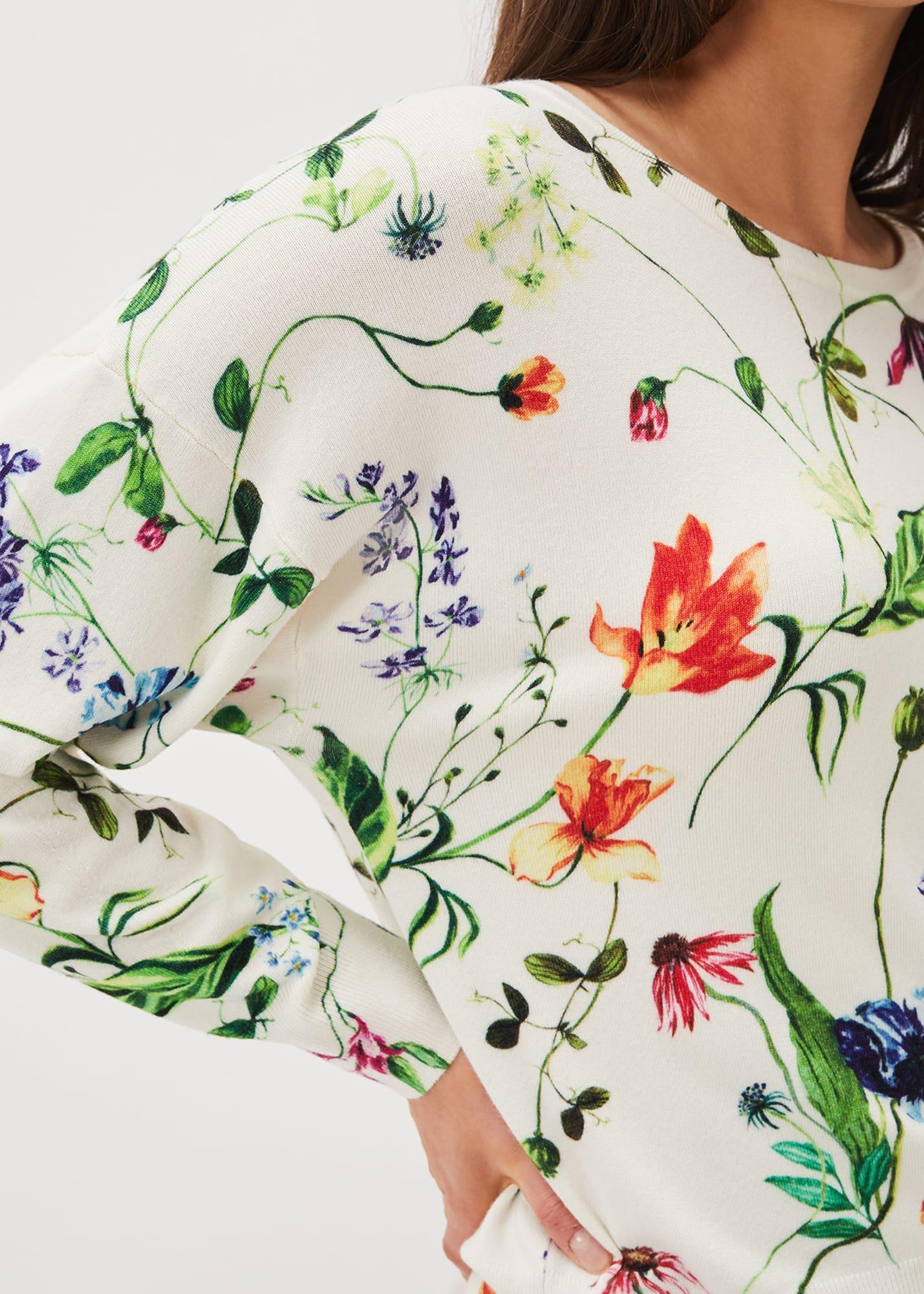 Mably Floral Print Knit