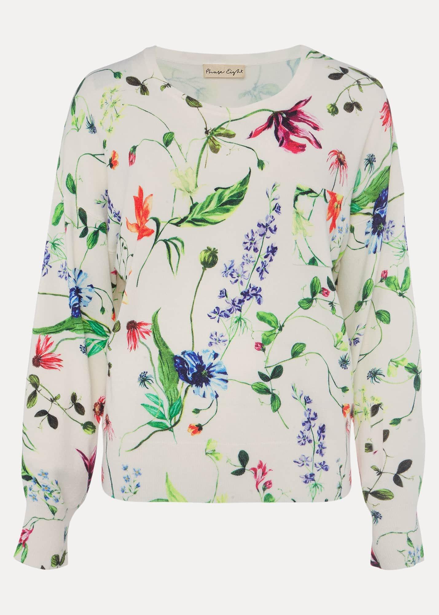 Mably Floral Print Knit