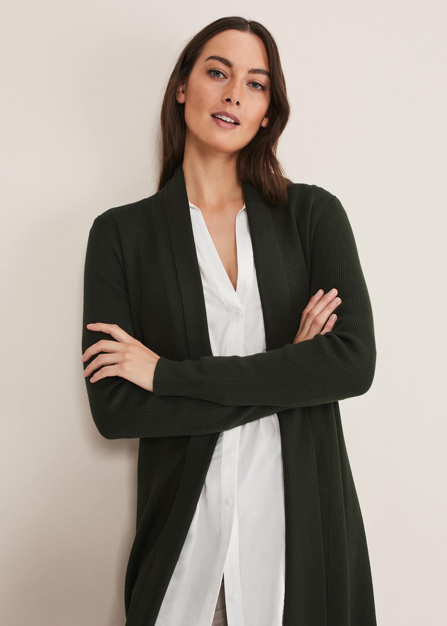 Louise Ribbed Cardigan