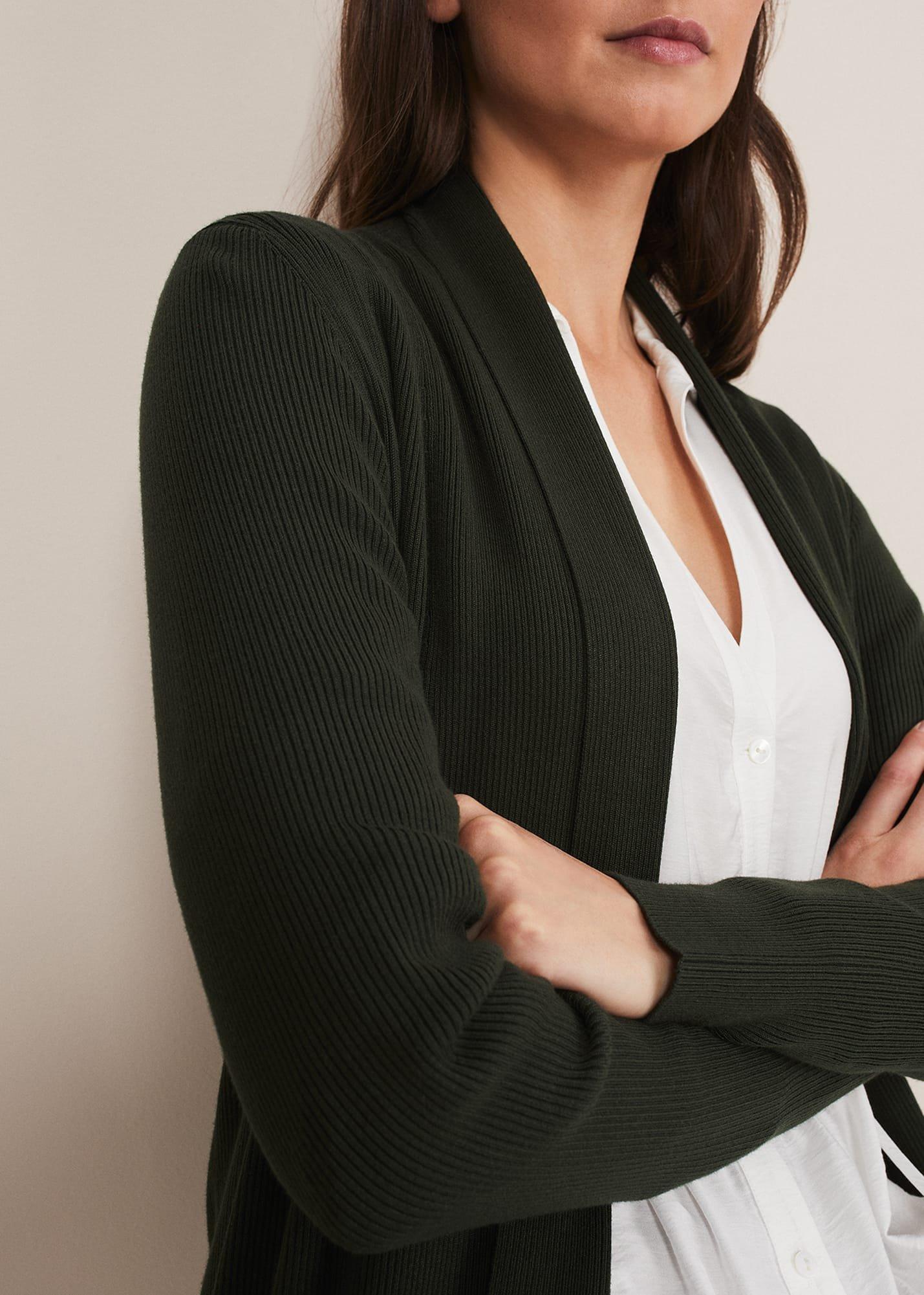Louise Ribbed Cardigan