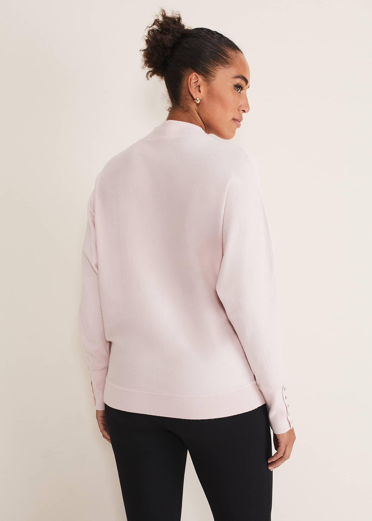 Indigo Button Cuff Easy Knit