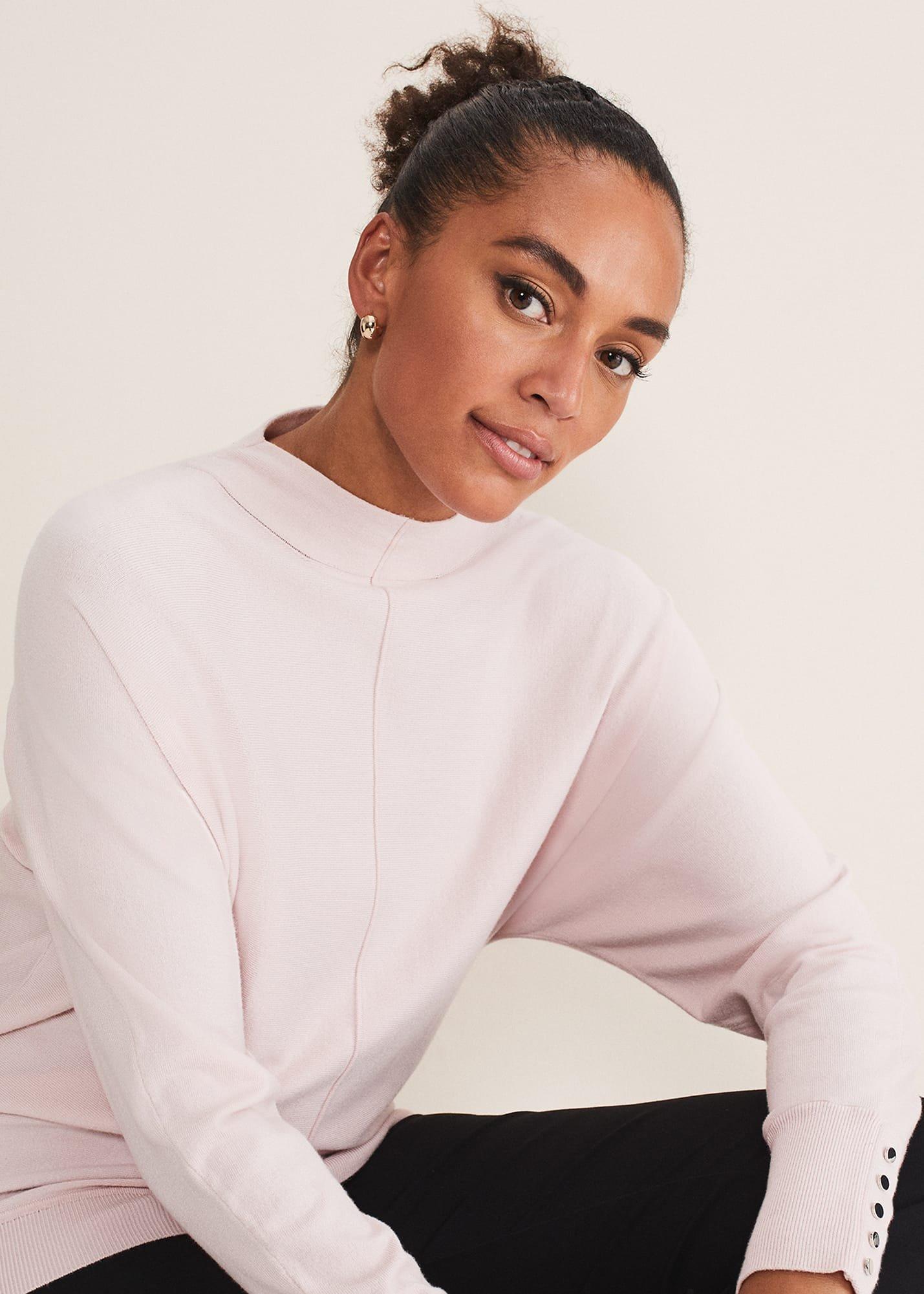 Indigo Button Cuff Easy Knit