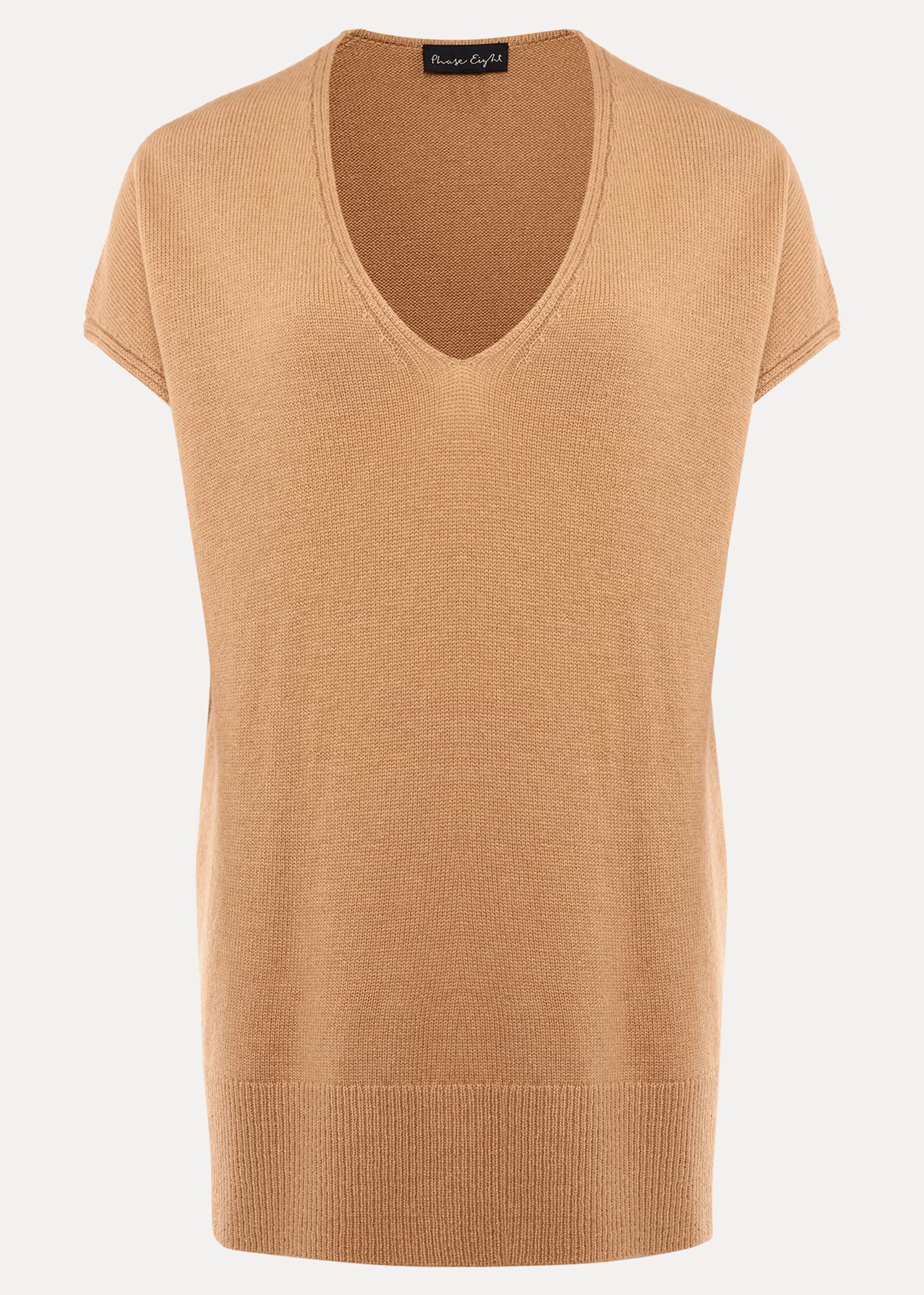Safin V Neck Wool Blend Knitted Tabbard