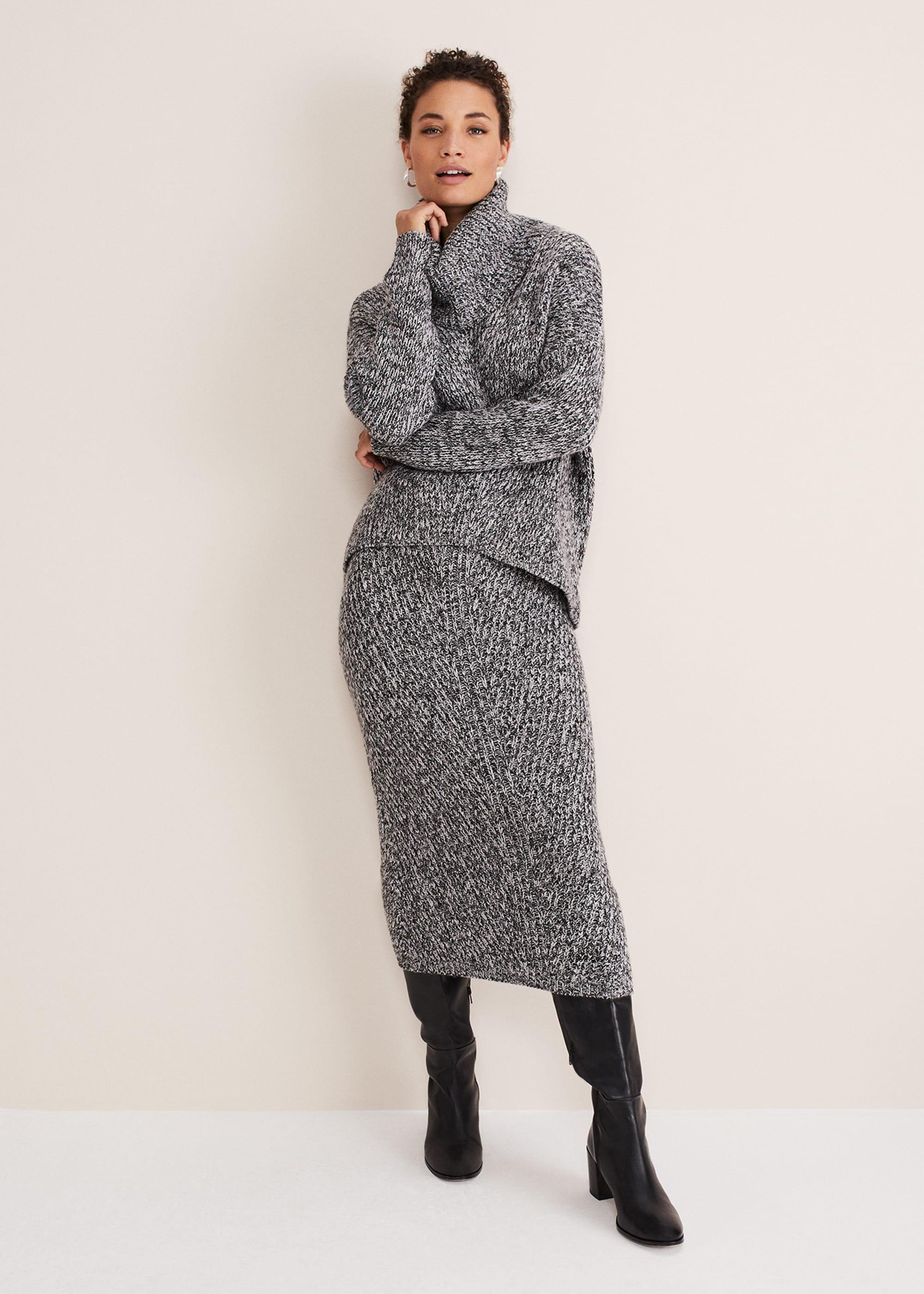 Marina Flecked Chunky Coord Knit
