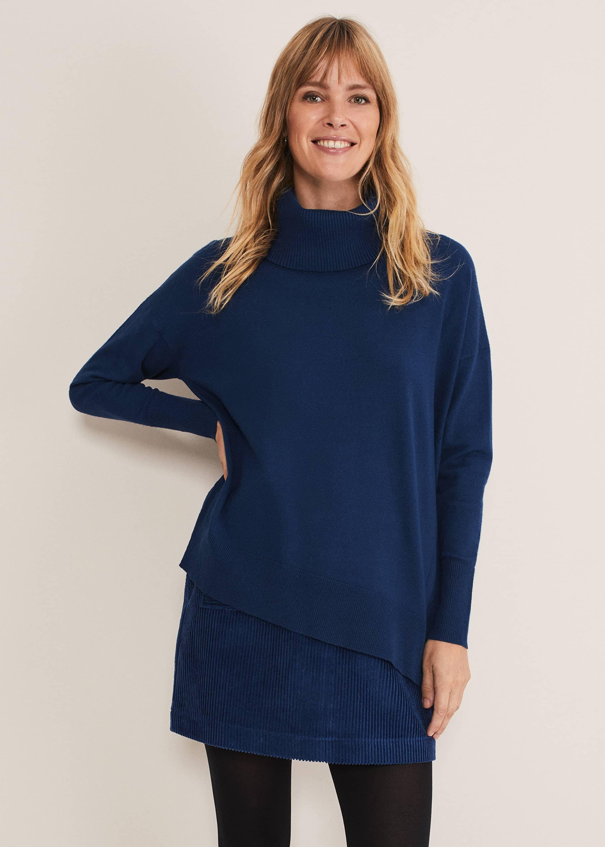 Katya Cosy Asymmetric Knit