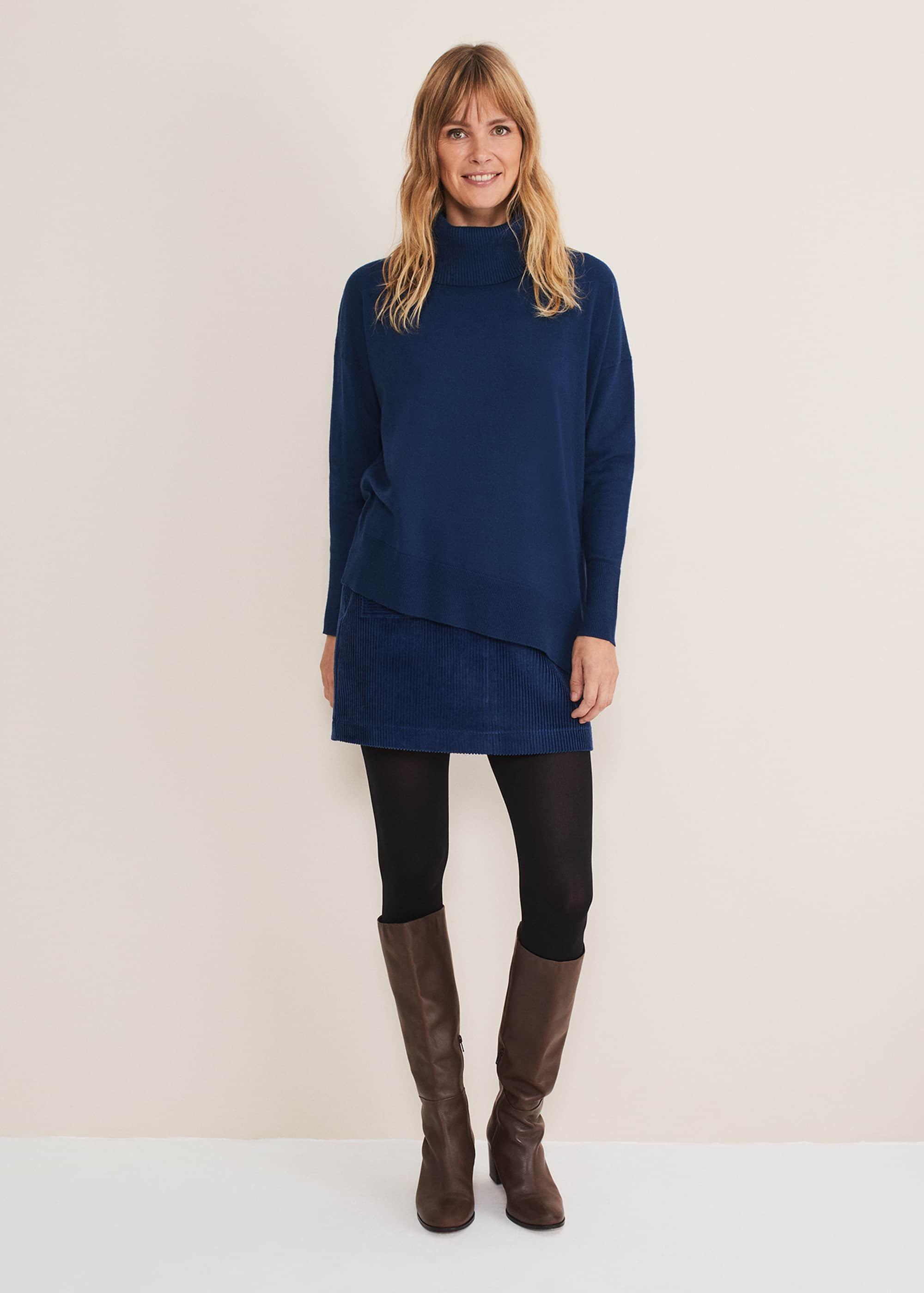 Katya Cosy Asymmetric Knit