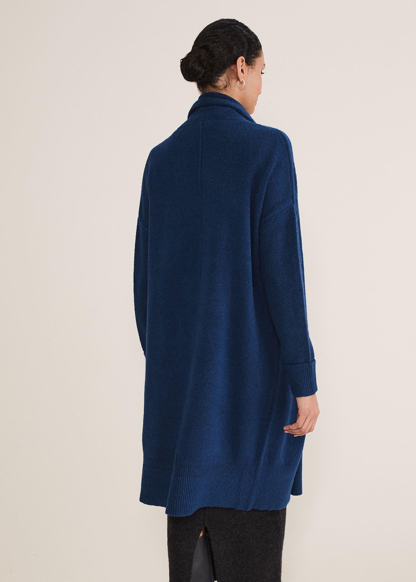 Alexa Fluffy Longline Cardigan