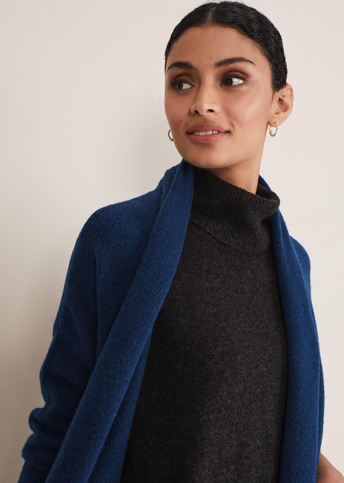 Alexa Fluffy Longline Cardigan