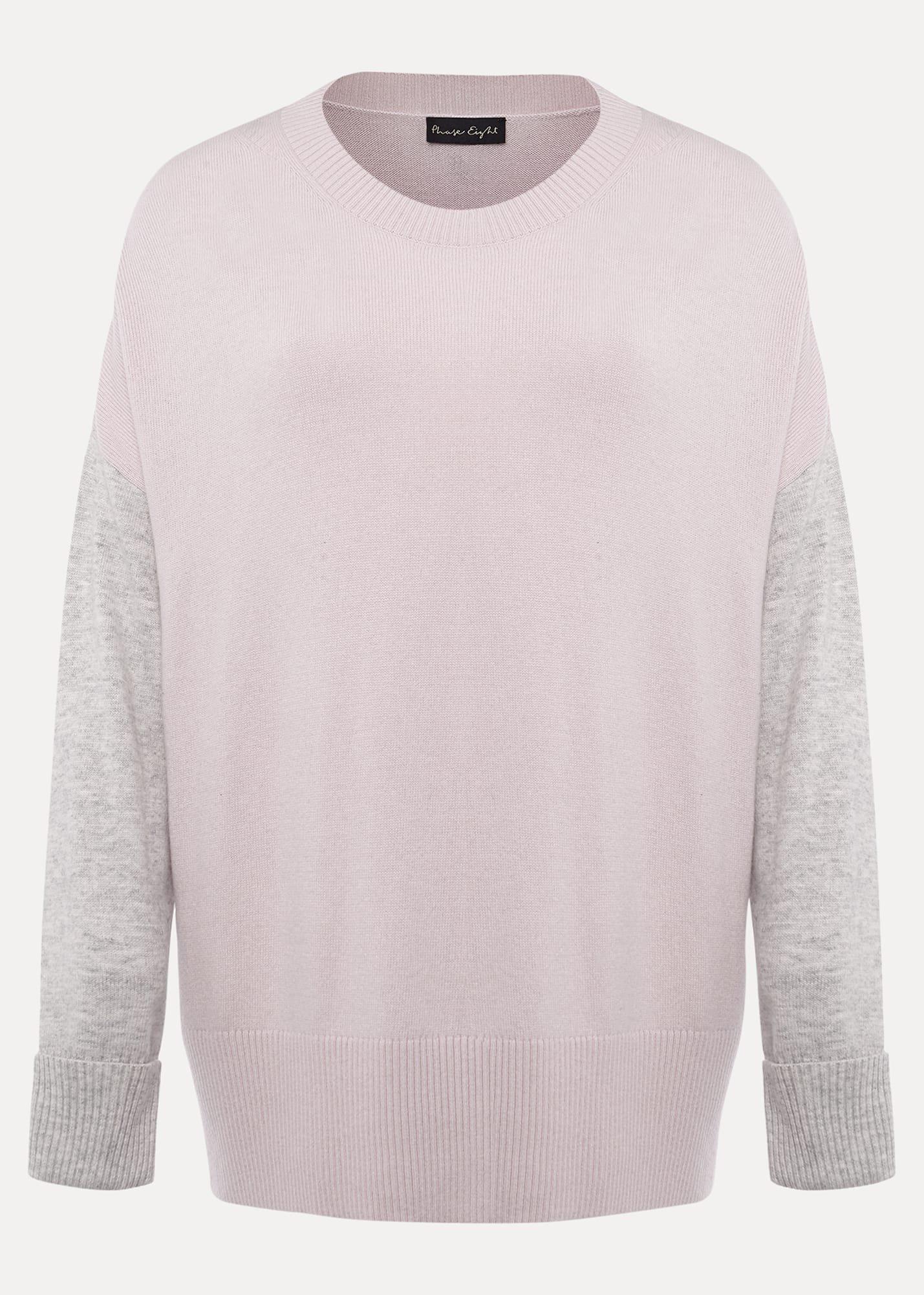 Rema Wool Cashmere Colourblock Jumper