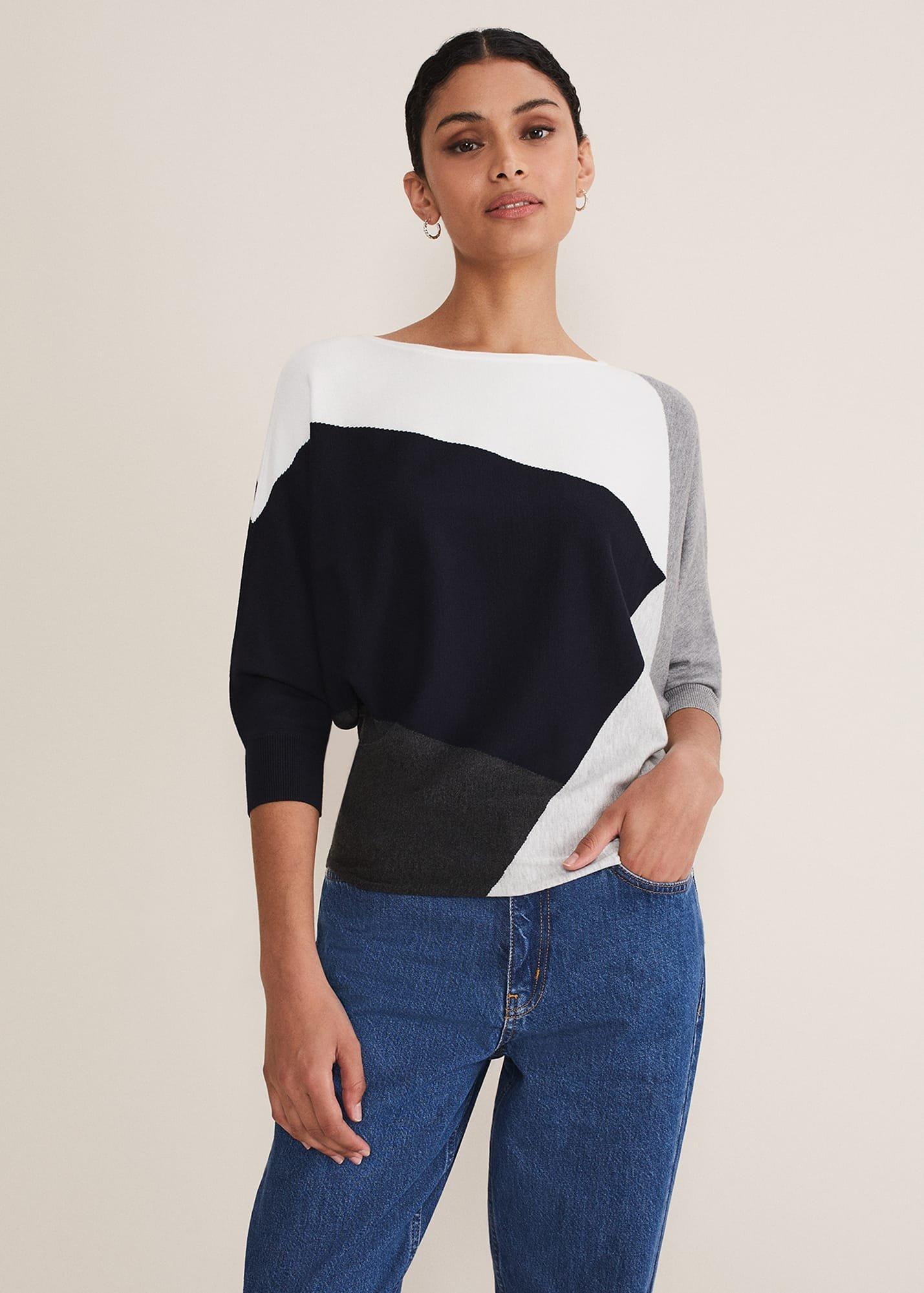 Marie Colour Block Knit