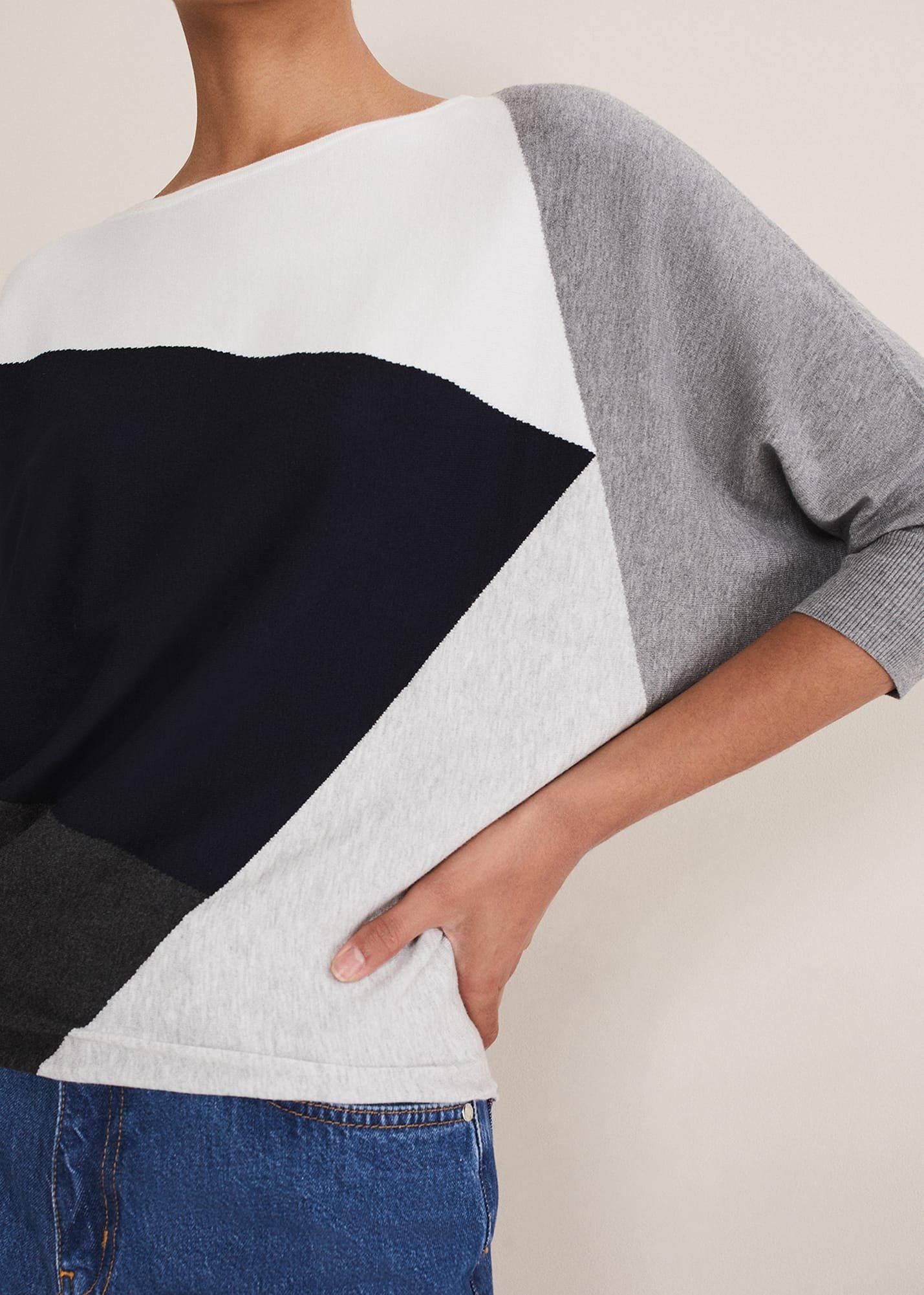 Marie Colour Block Knit