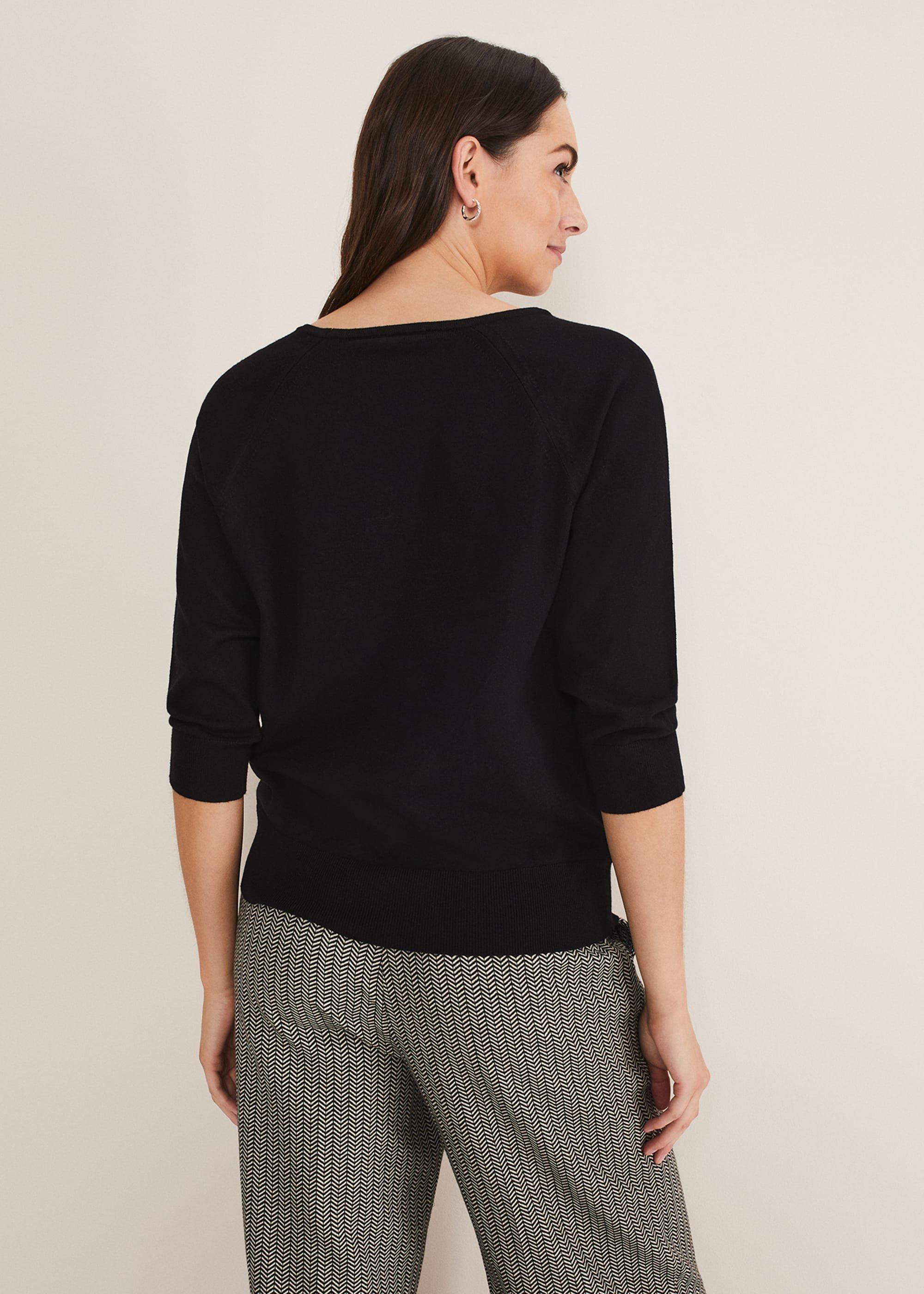 Lolan Zip Trim Knit Jumper