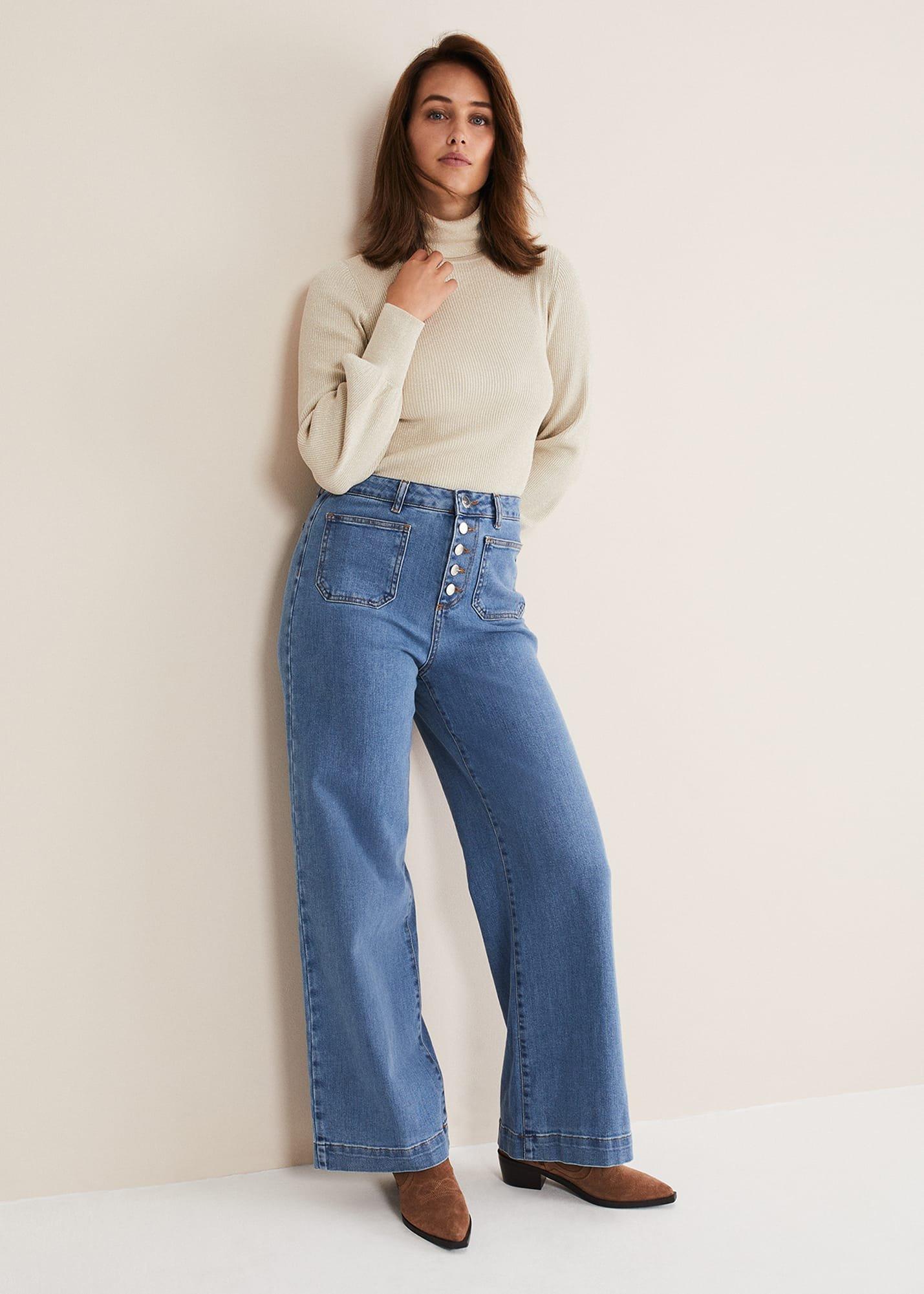 Gwyneth Balloon Sleeve Lurex Jumper