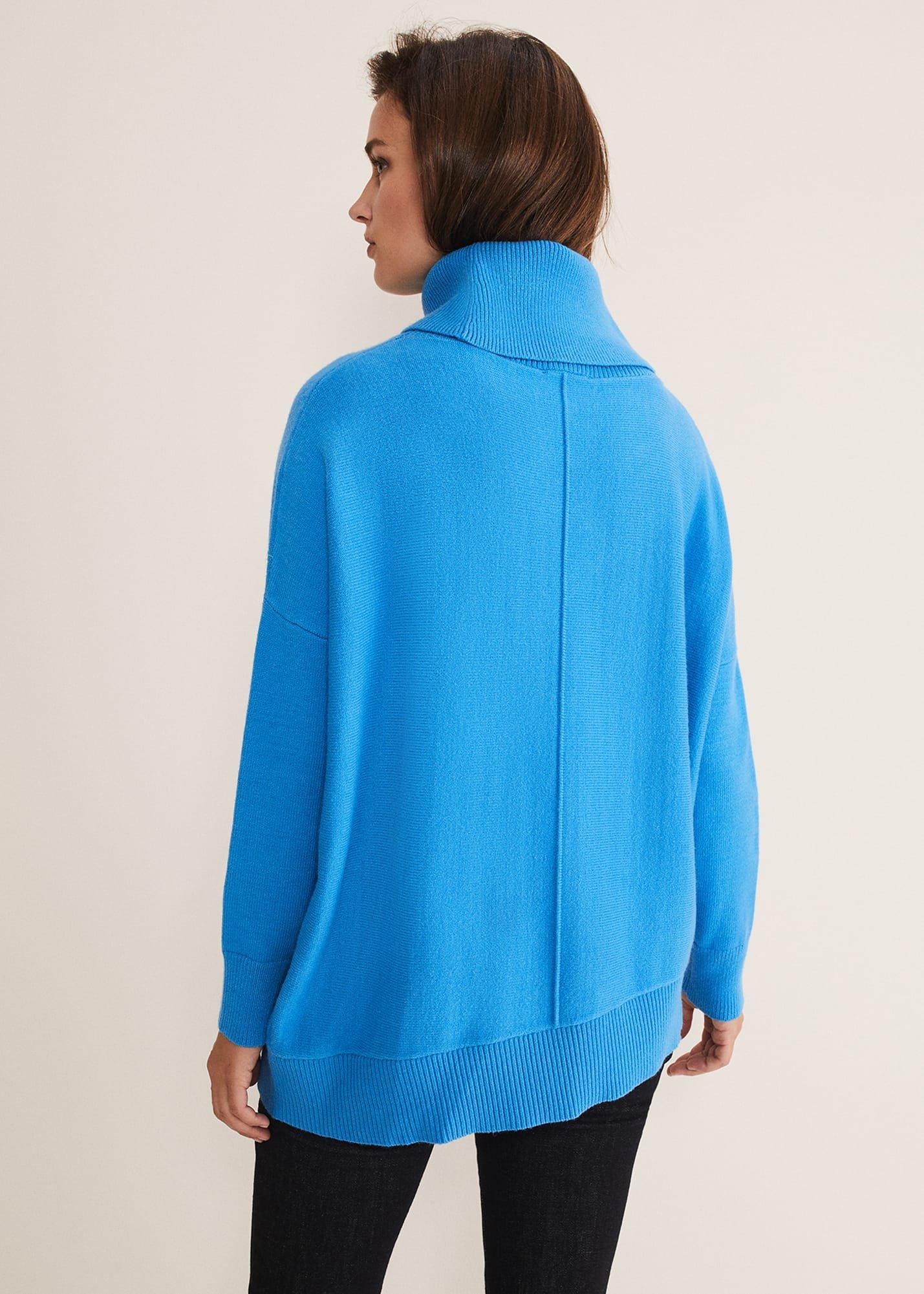 Annika Asymmetric Hem Chunky Jumper