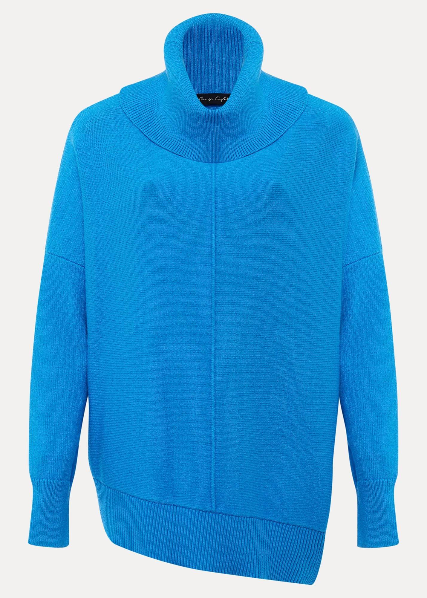 Annika Asymmetric Hem Chunky Jumper