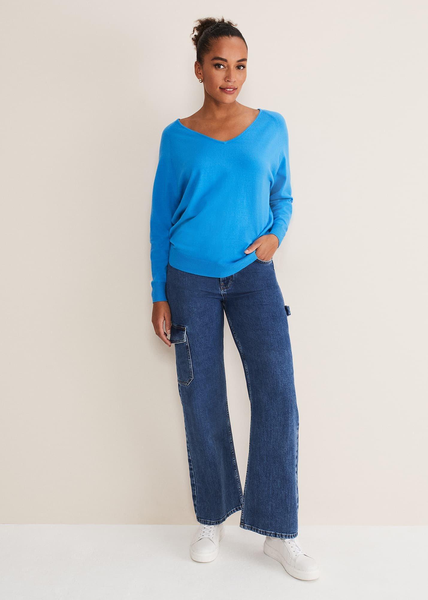 Senita V Neck Knit Jumper