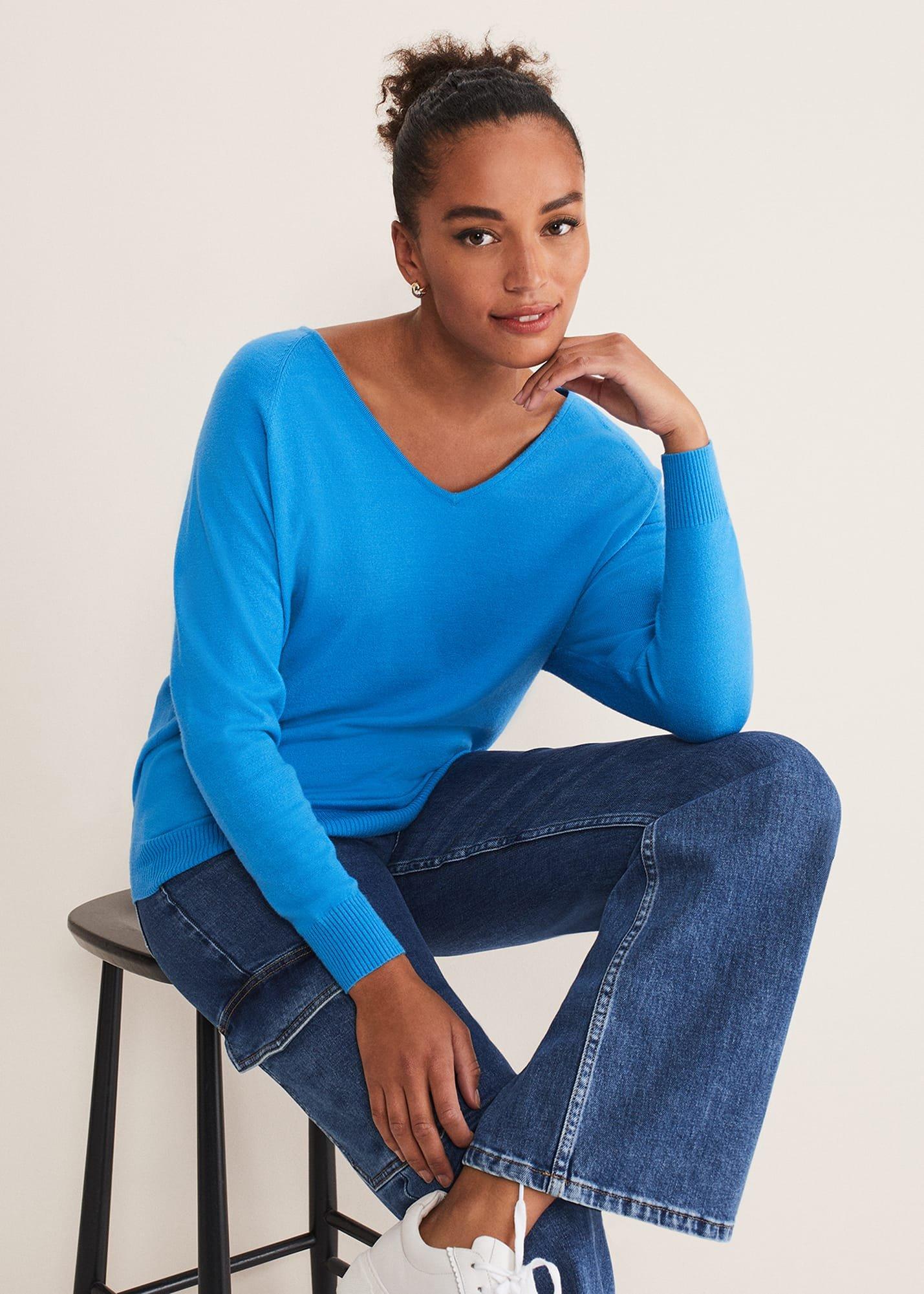 Senita V Neck Knit Jumper