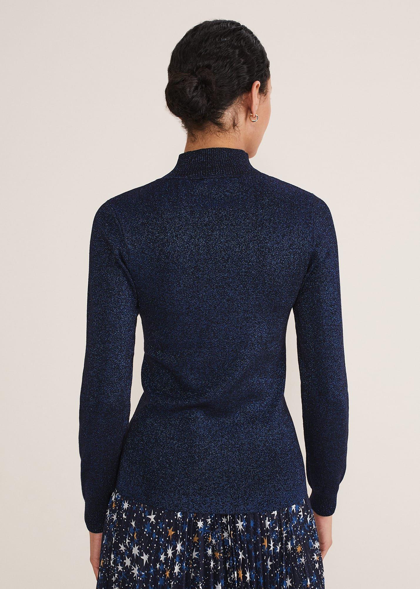 Gwyneth Lurex Knitted Jumper