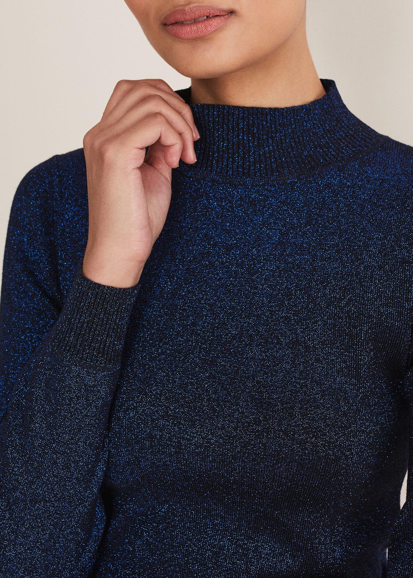 Gwyneth Lurex Knitted Jumper