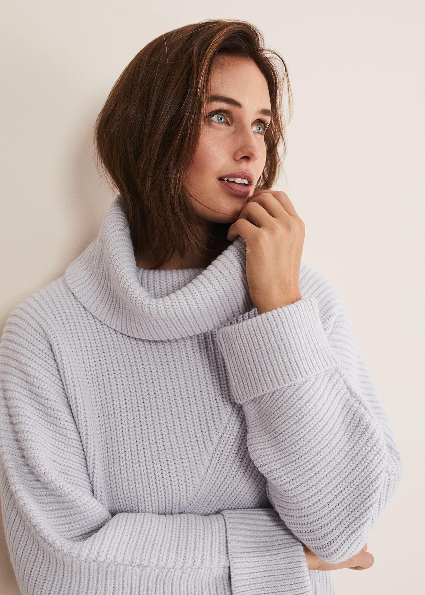 Suri Cowl Neck Knit Jumper