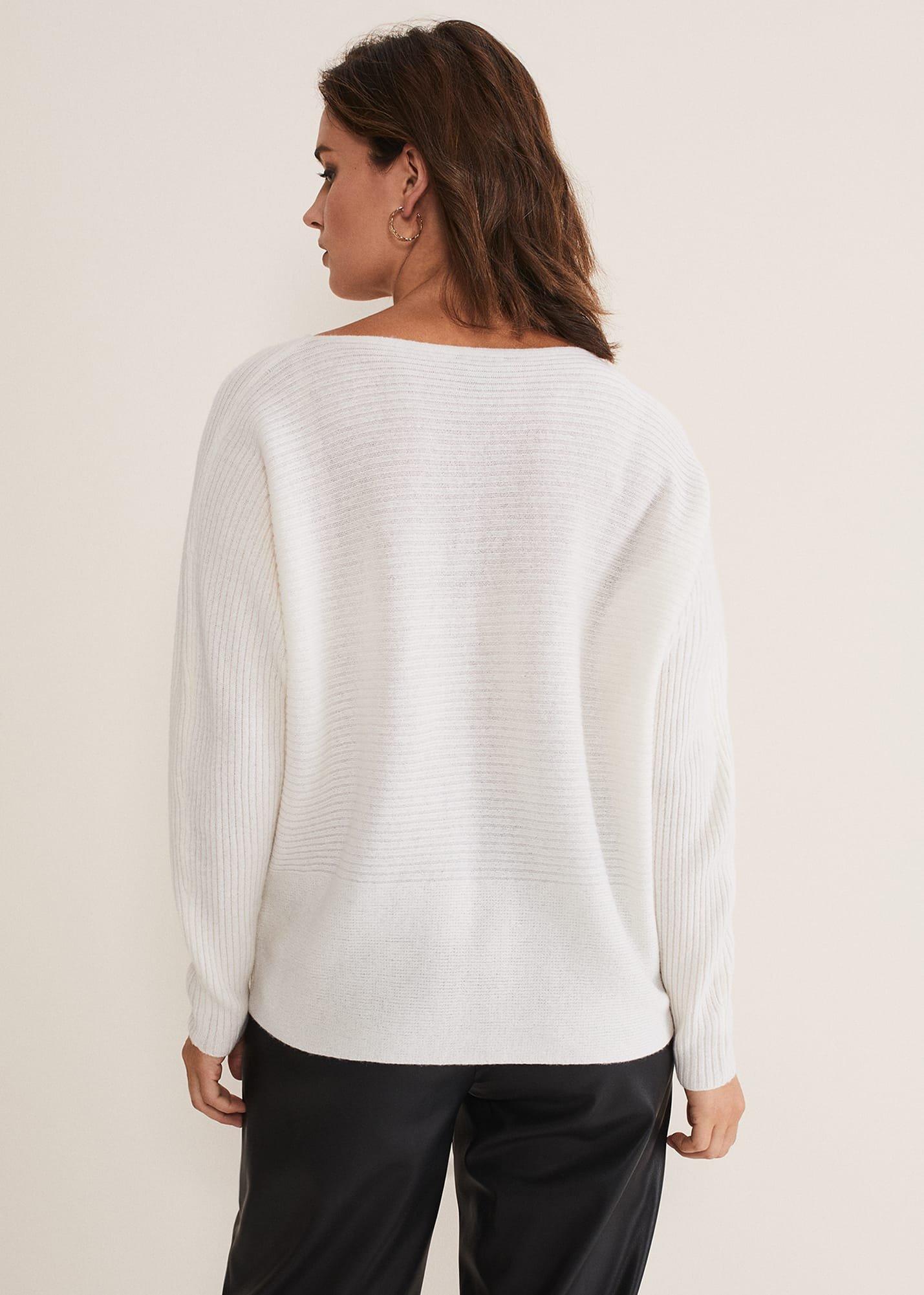 Isabella Ripple Wool Cashmere Jumper