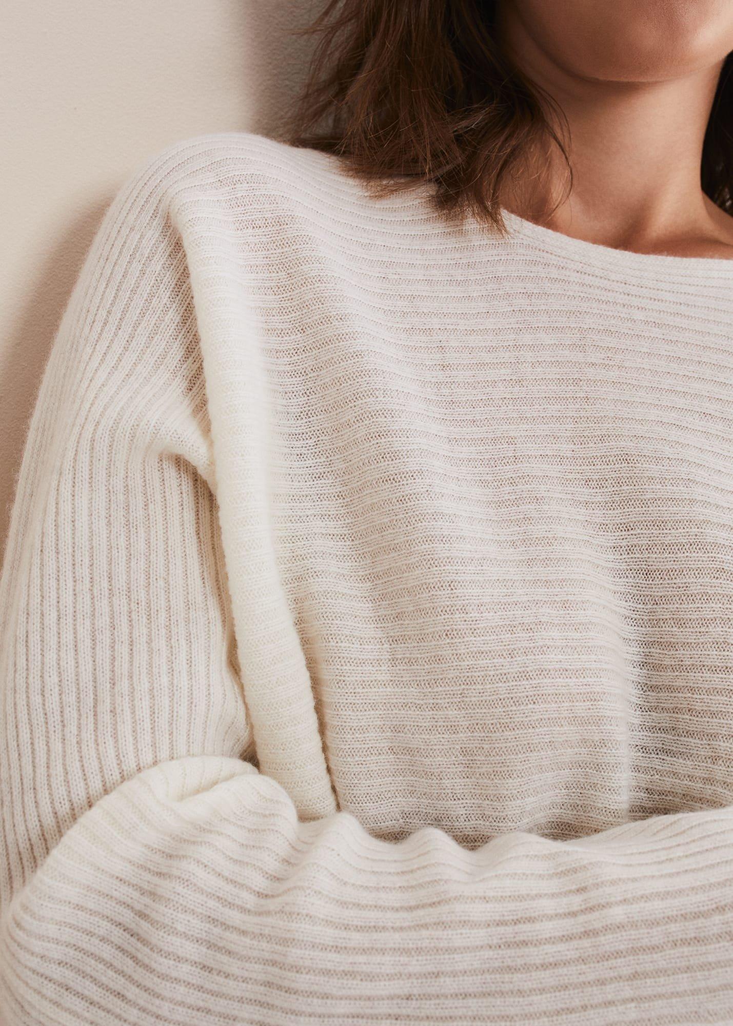 Isabella Ripple Wool Cashmere Jumper