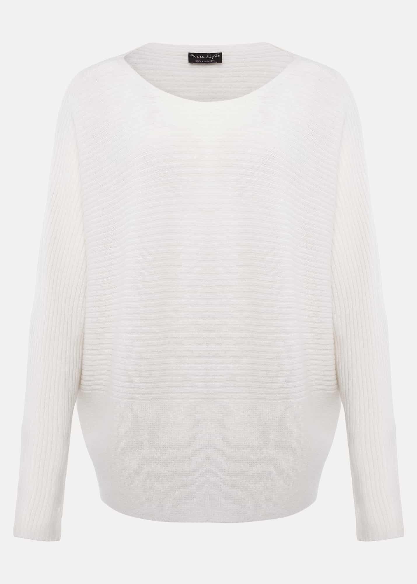 Isabella Ripple Wool Cashmere Jumper