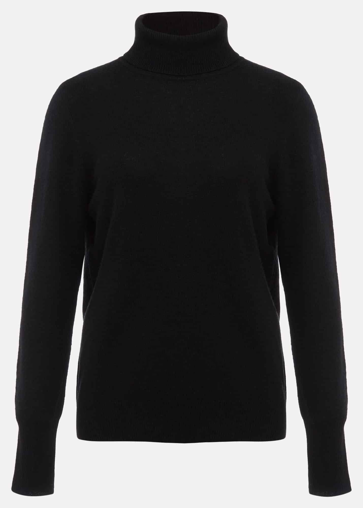 Cressida Wool Cashmere Roll Neck