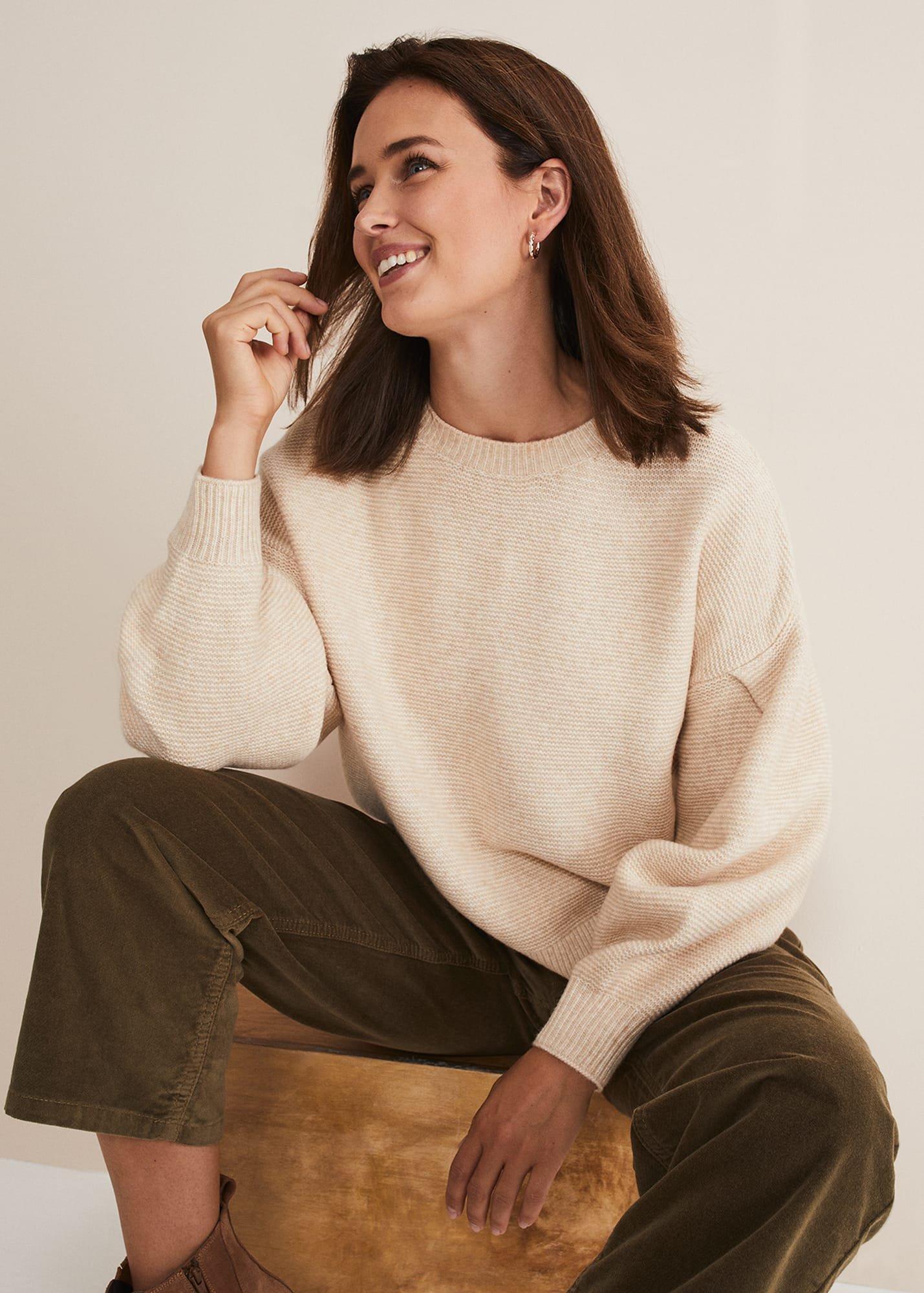 Afia Bell Sleeve Knitted Jumper