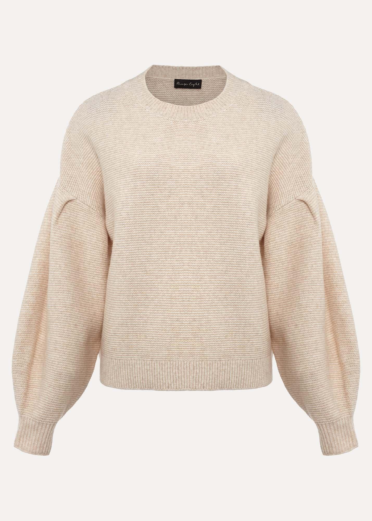 Afia Bell Sleeve Knitted Jumper
