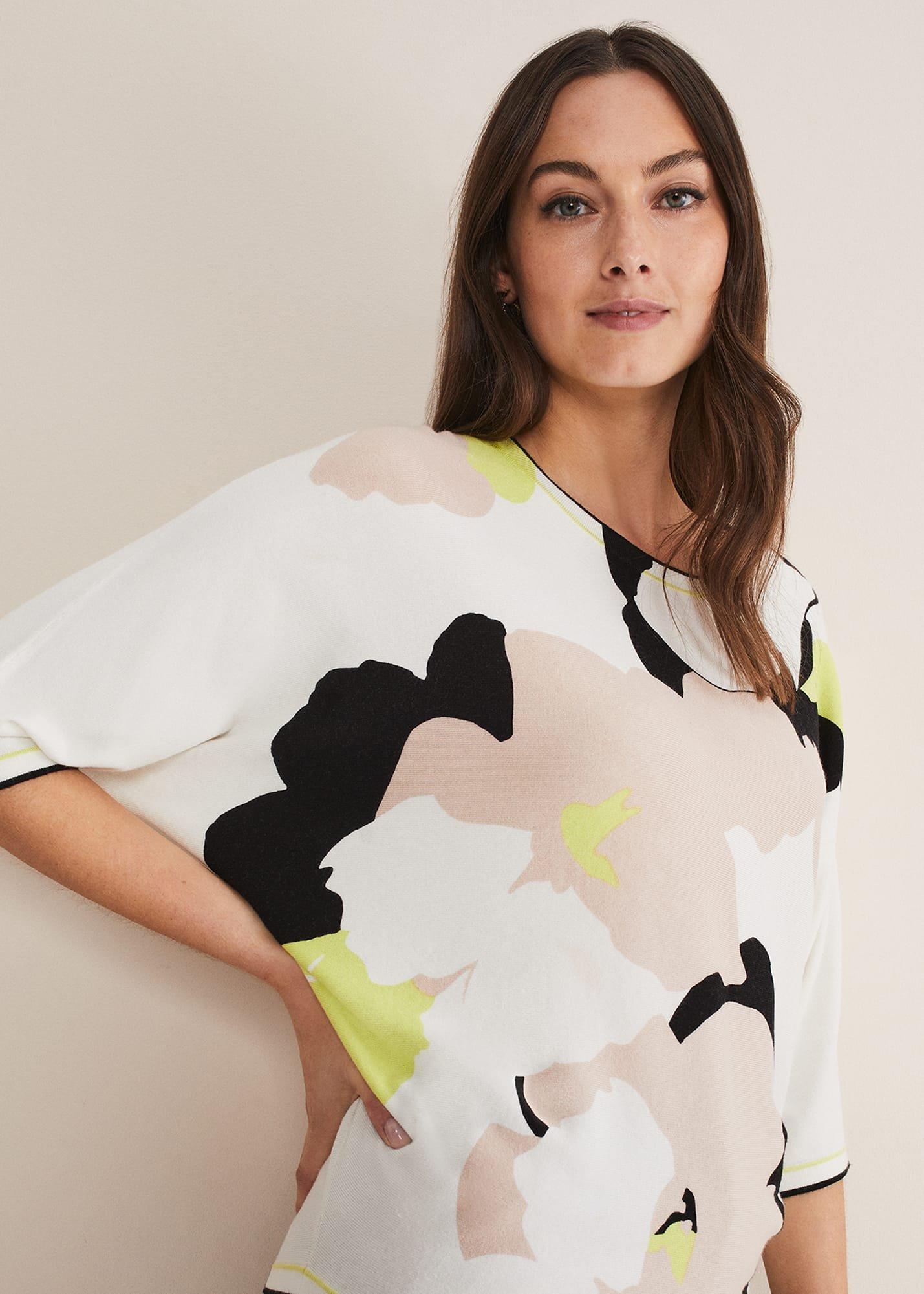 Aletta Floral Knitted Jumper