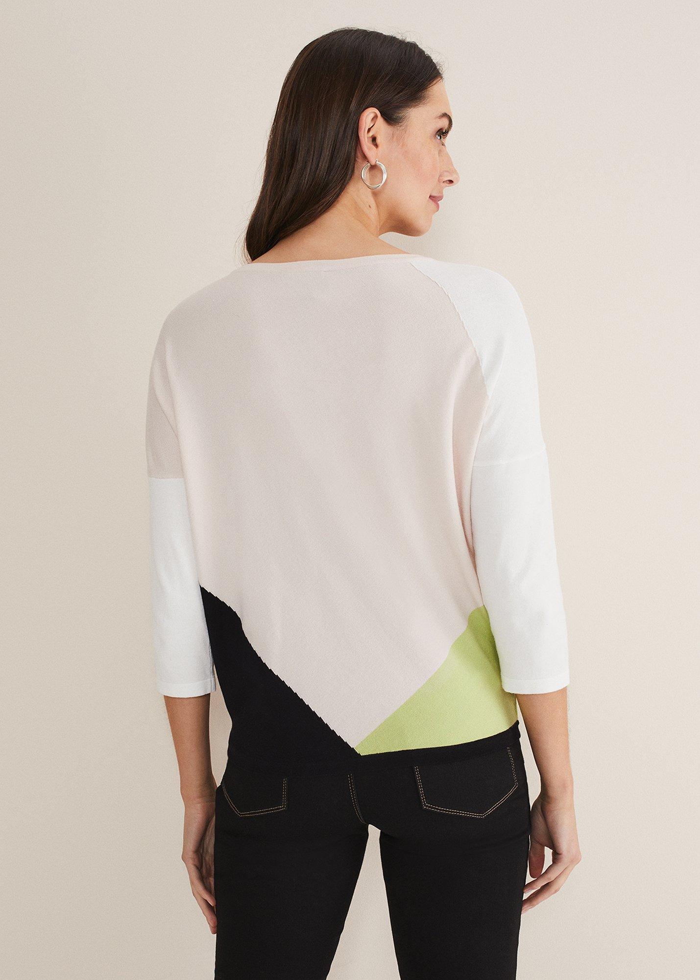 Noella Colour Block Jumper