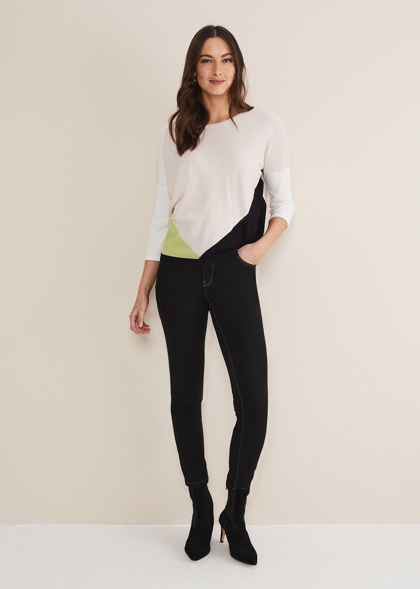 Noella Colour Block Jumper