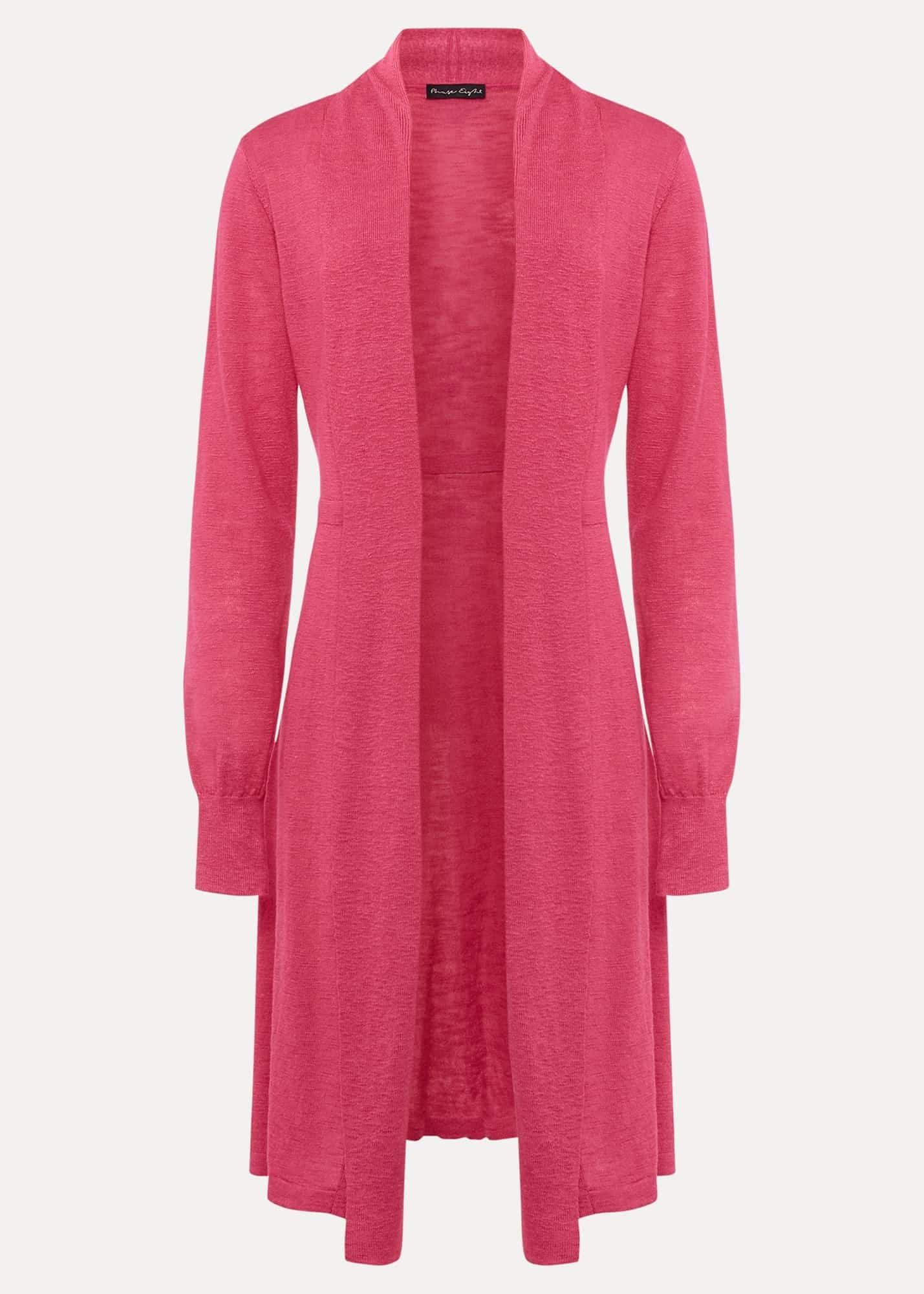 Louise Linen Longline Cardigan