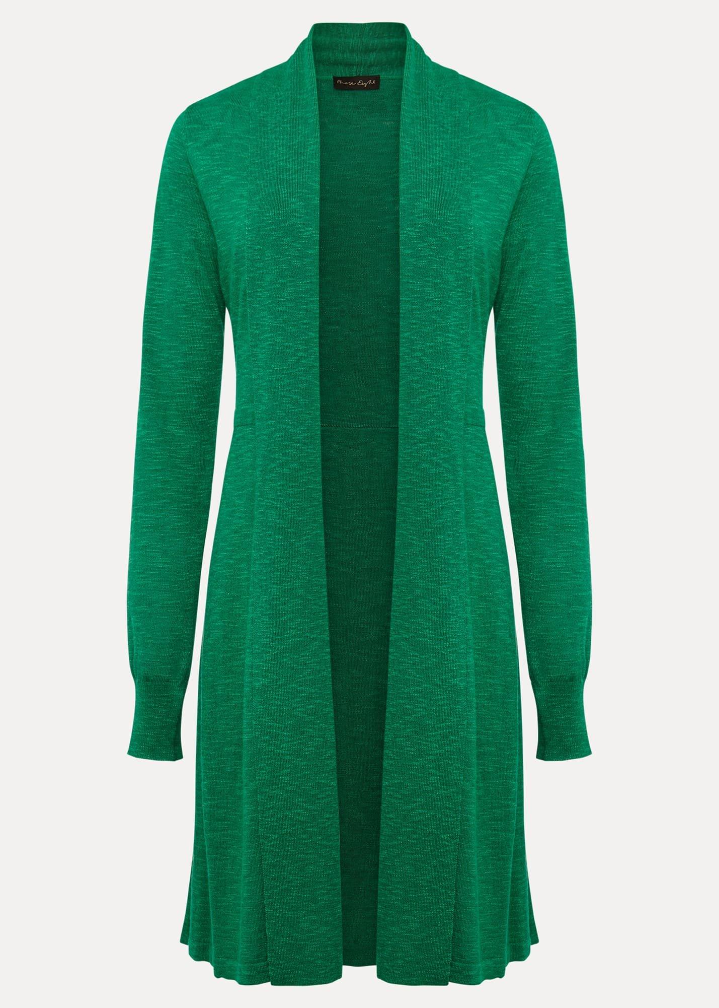 Louise Linen Longline Cardigan