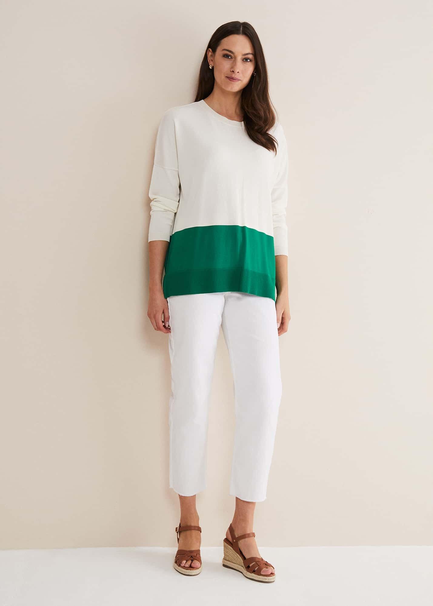 Cleo Colour Block Knit