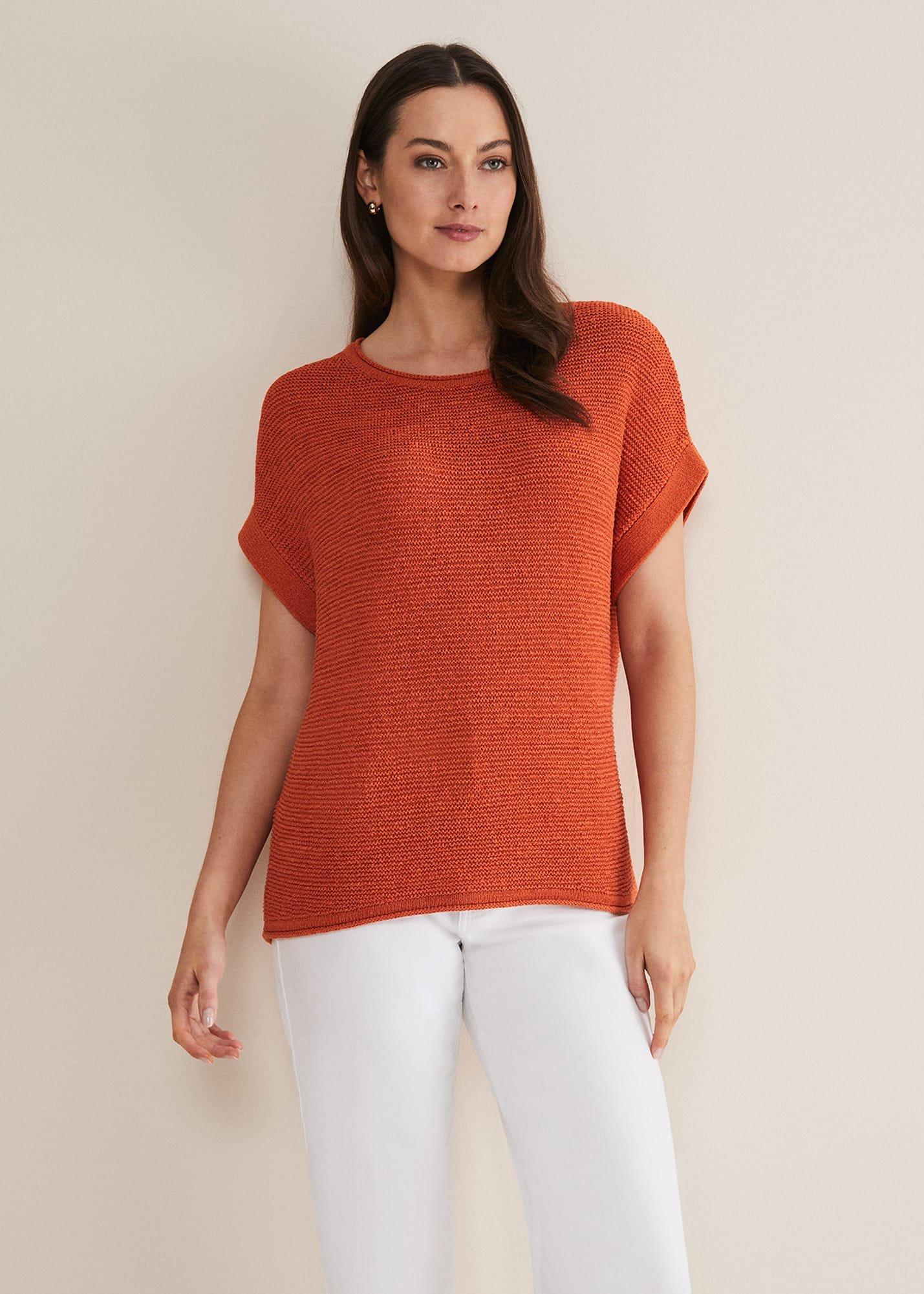 Lisa Short Sleeve Tape Knit